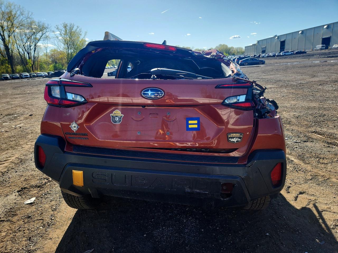 2025 Subaru Crosstrek Wilderness Orange vin: 4S4GUHU67S3719677
