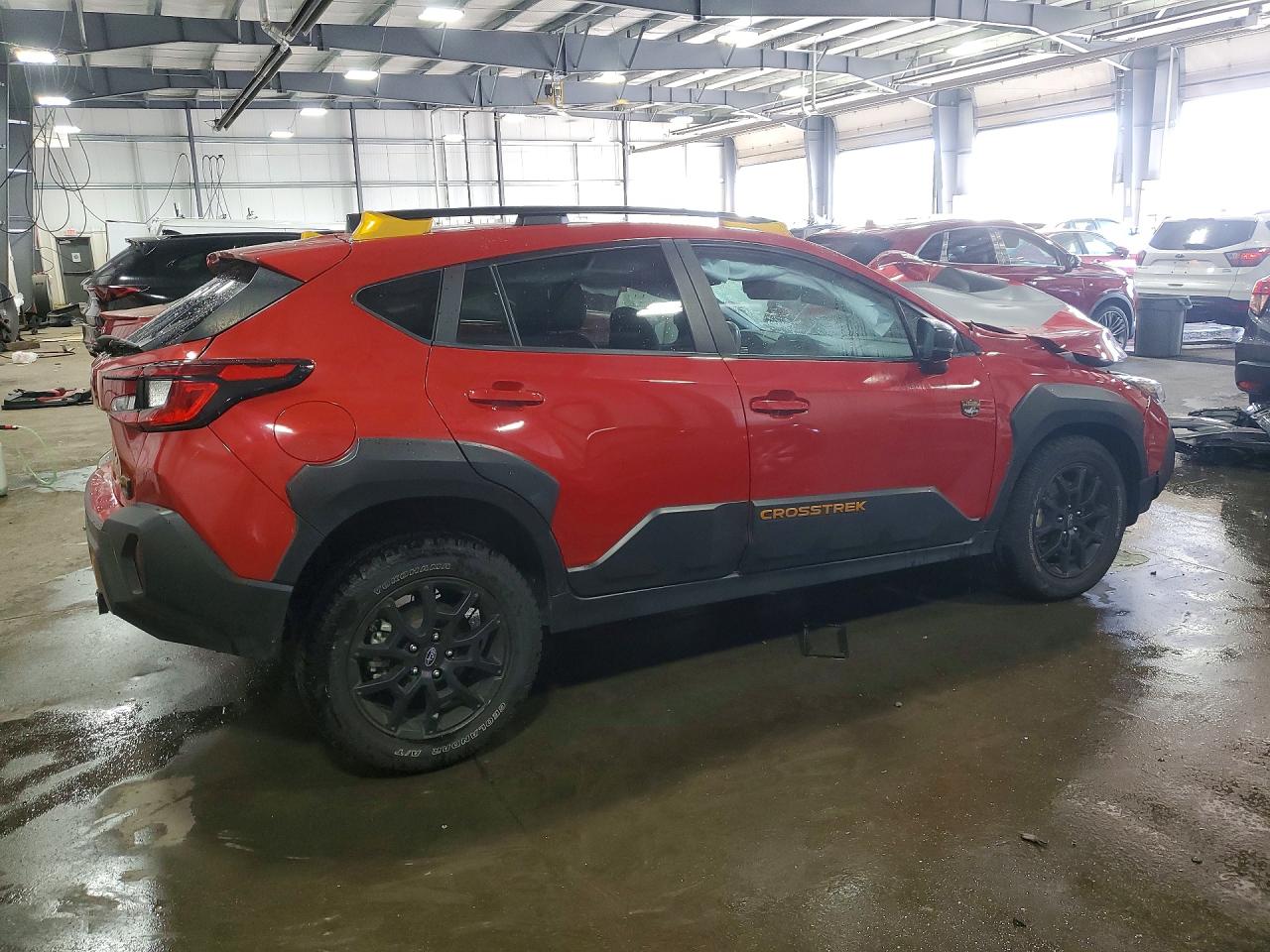 2024 Subaru Crosstrek Wilderness Red vin: 4S4GUHU69R3754960