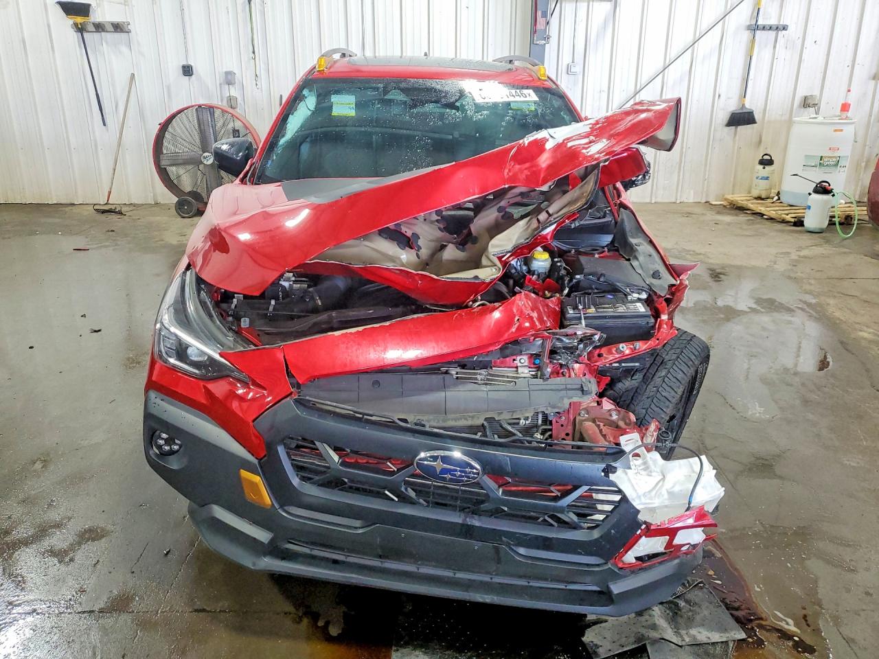 2024 Subaru Crosstrek Wilderness Red vin: 4S4GUHU69R3754960