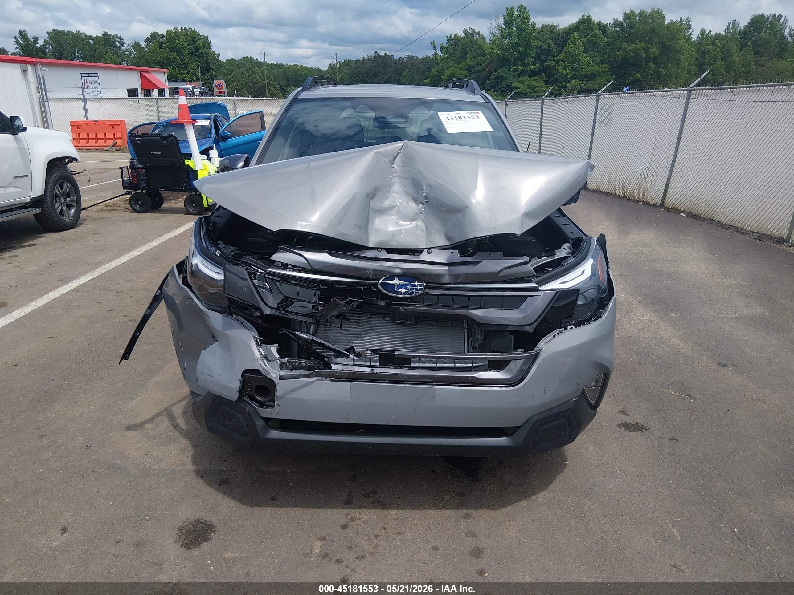 2026 Subaru Forester Premium Серый vin: 4S4SLDD62T3089686