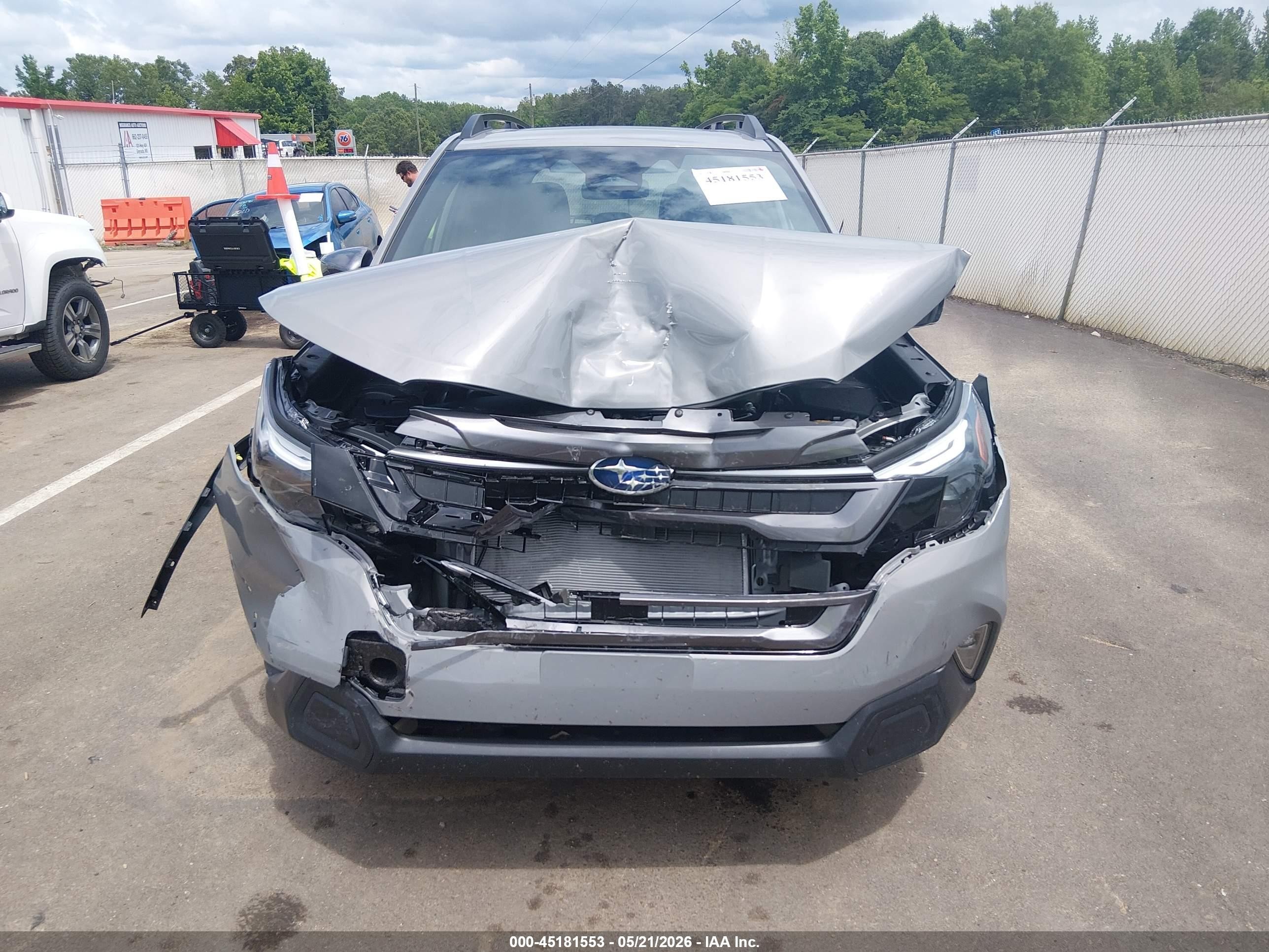 2026 Subaru Forester Premium Серый vin: 4S4SLDD62T3089686
