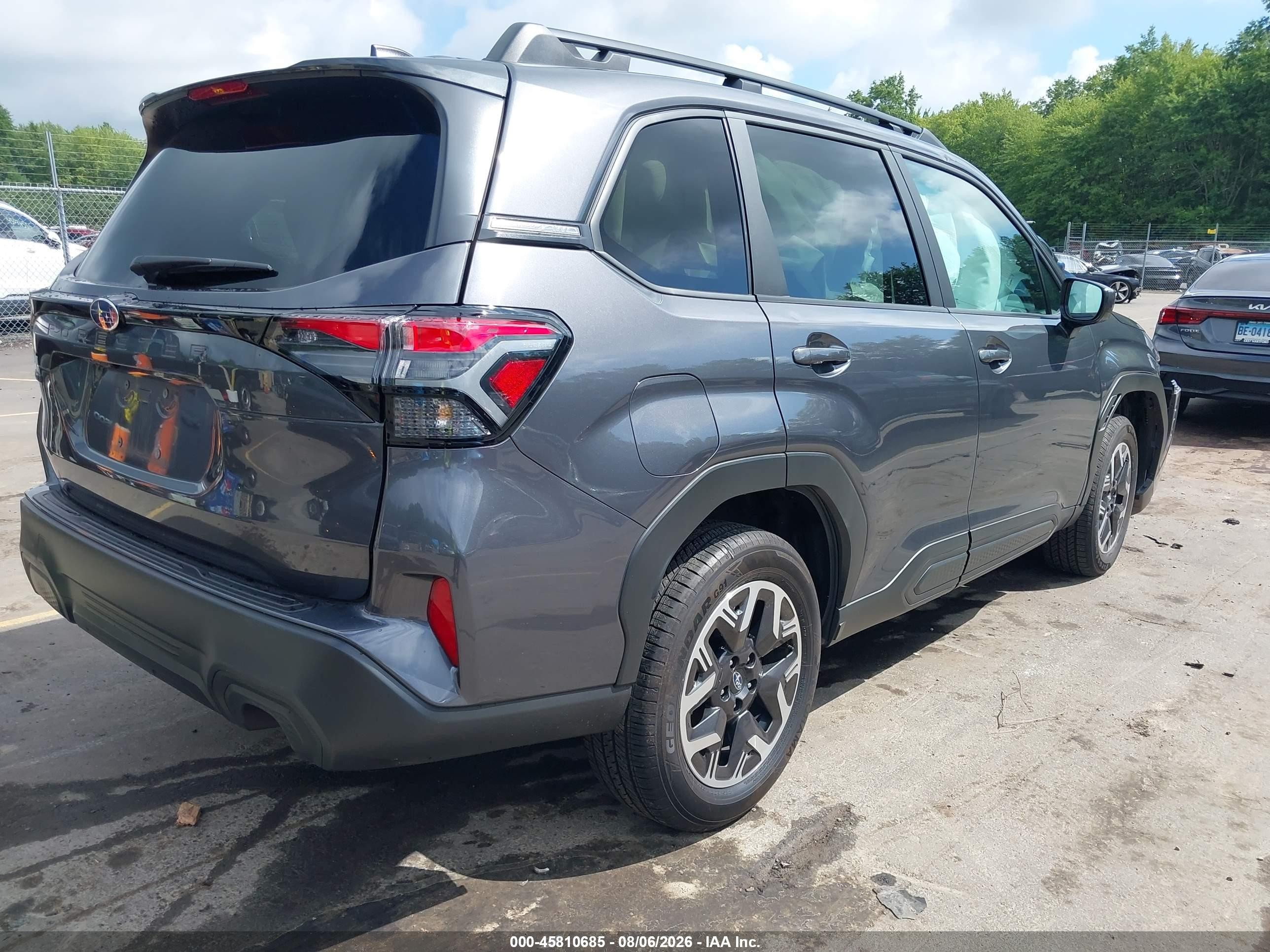 2026 Subaru Forester Premium Gray vin: 4S4SLDD65T3017347