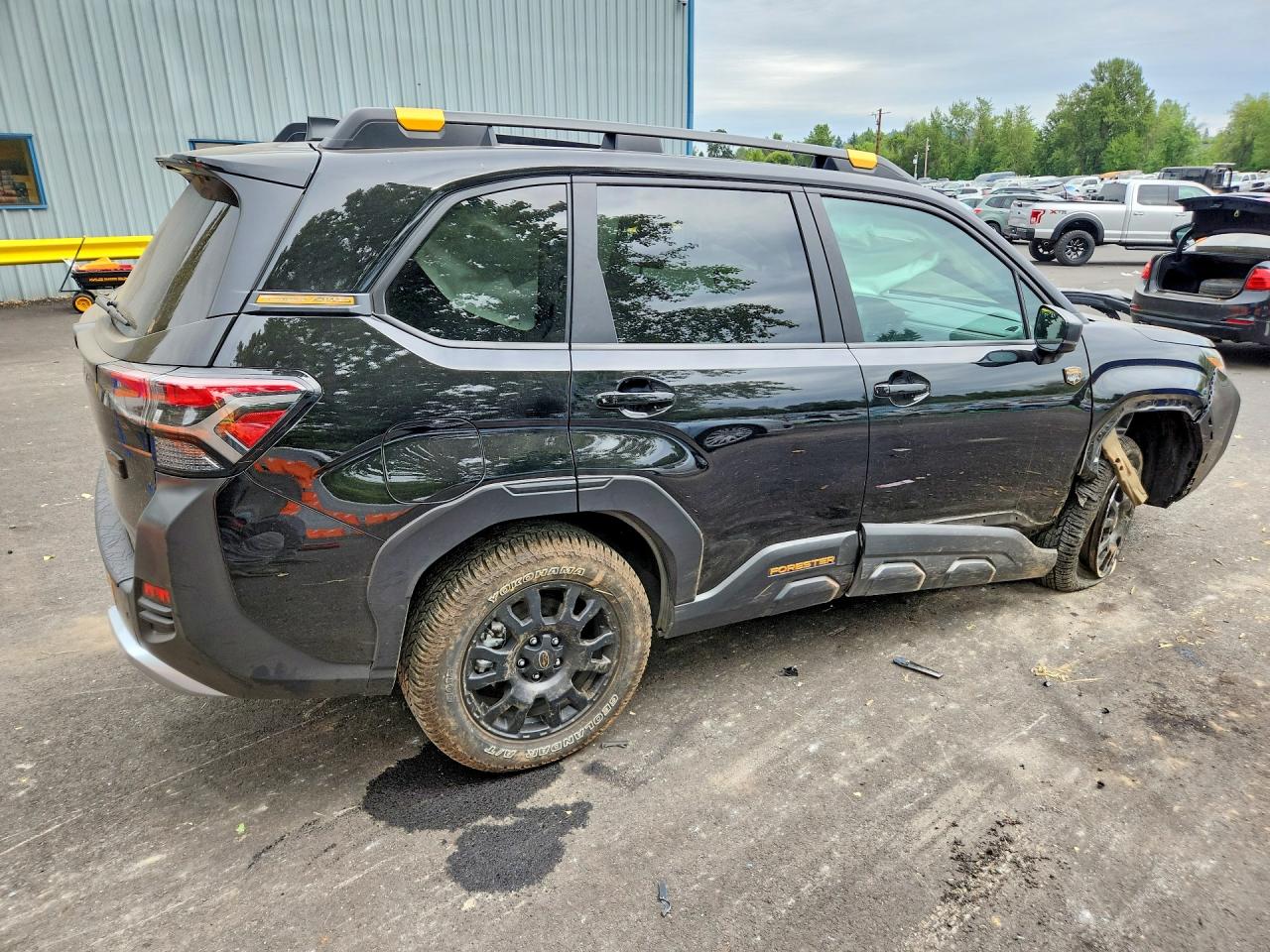 2026 Subaru Forester Wilderness Черный vin: 4S4SLDL69T3040146