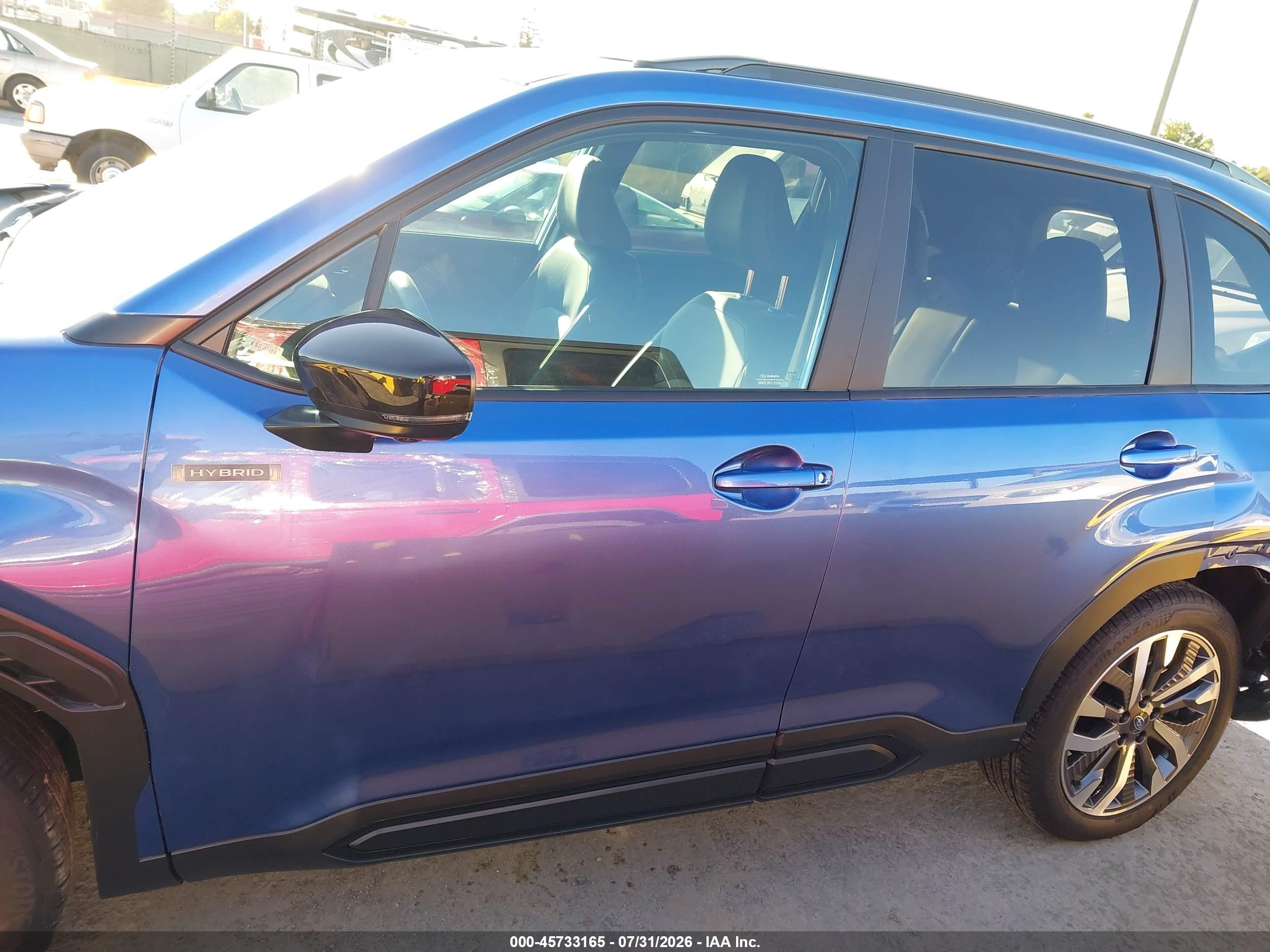 2026 Subaru Forester Touring Blue vin: 4S4SLST73T3059191