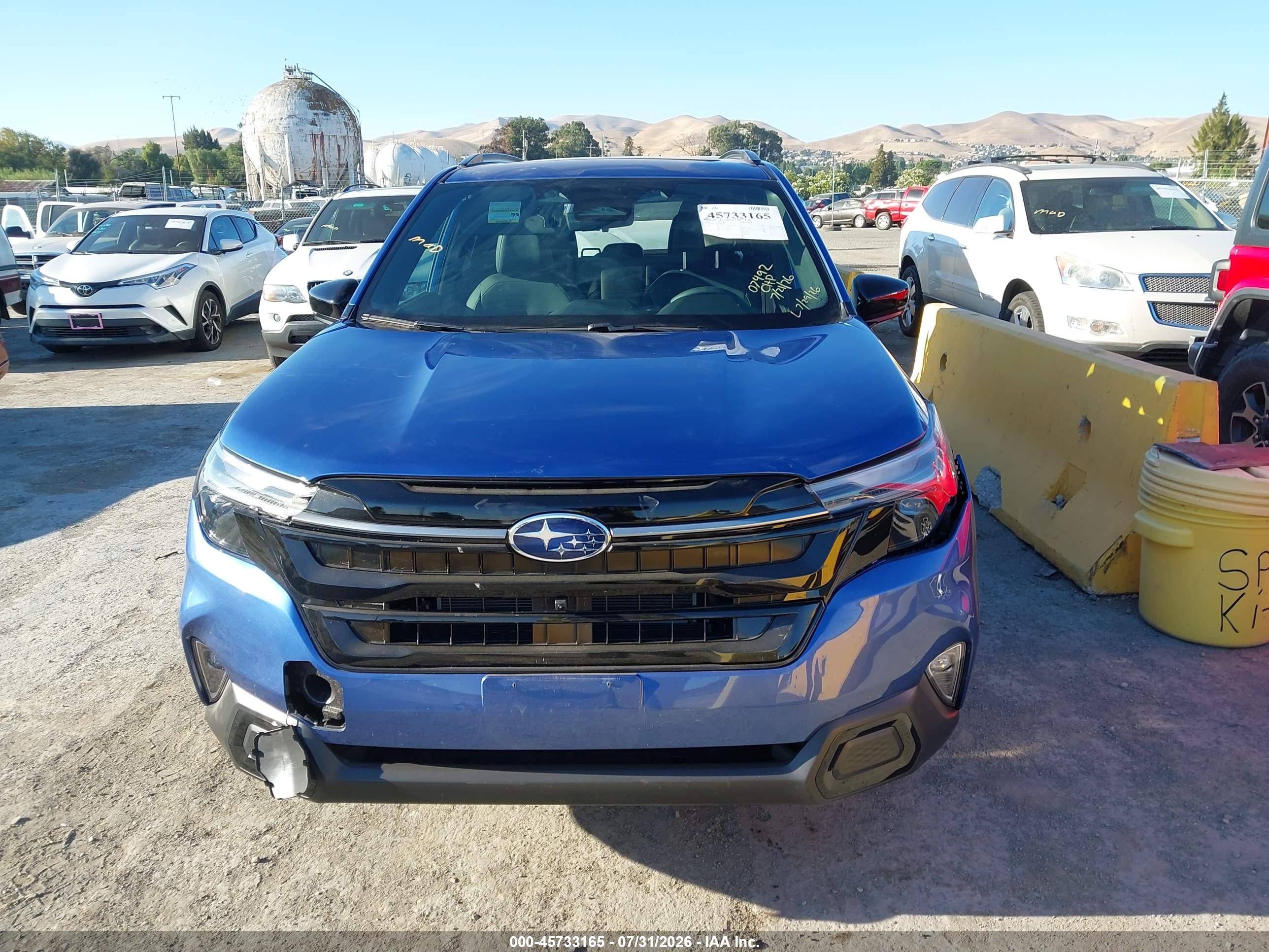 2026 Subaru Forester Touring Blue vin: 4S4SLST73T3059191