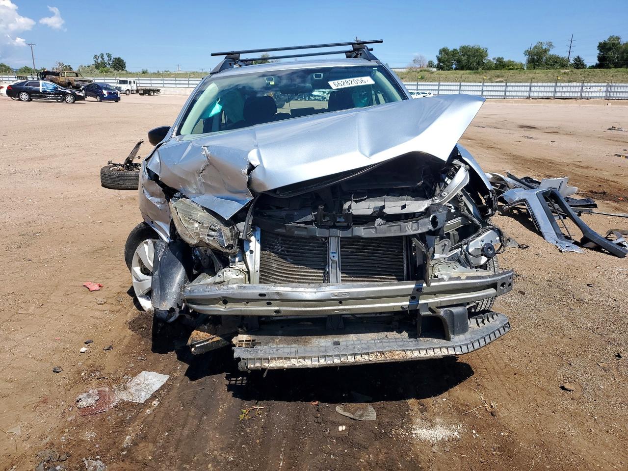 2019 Subaru Ascent Silver vin: 4S4WMAAD2K3421463