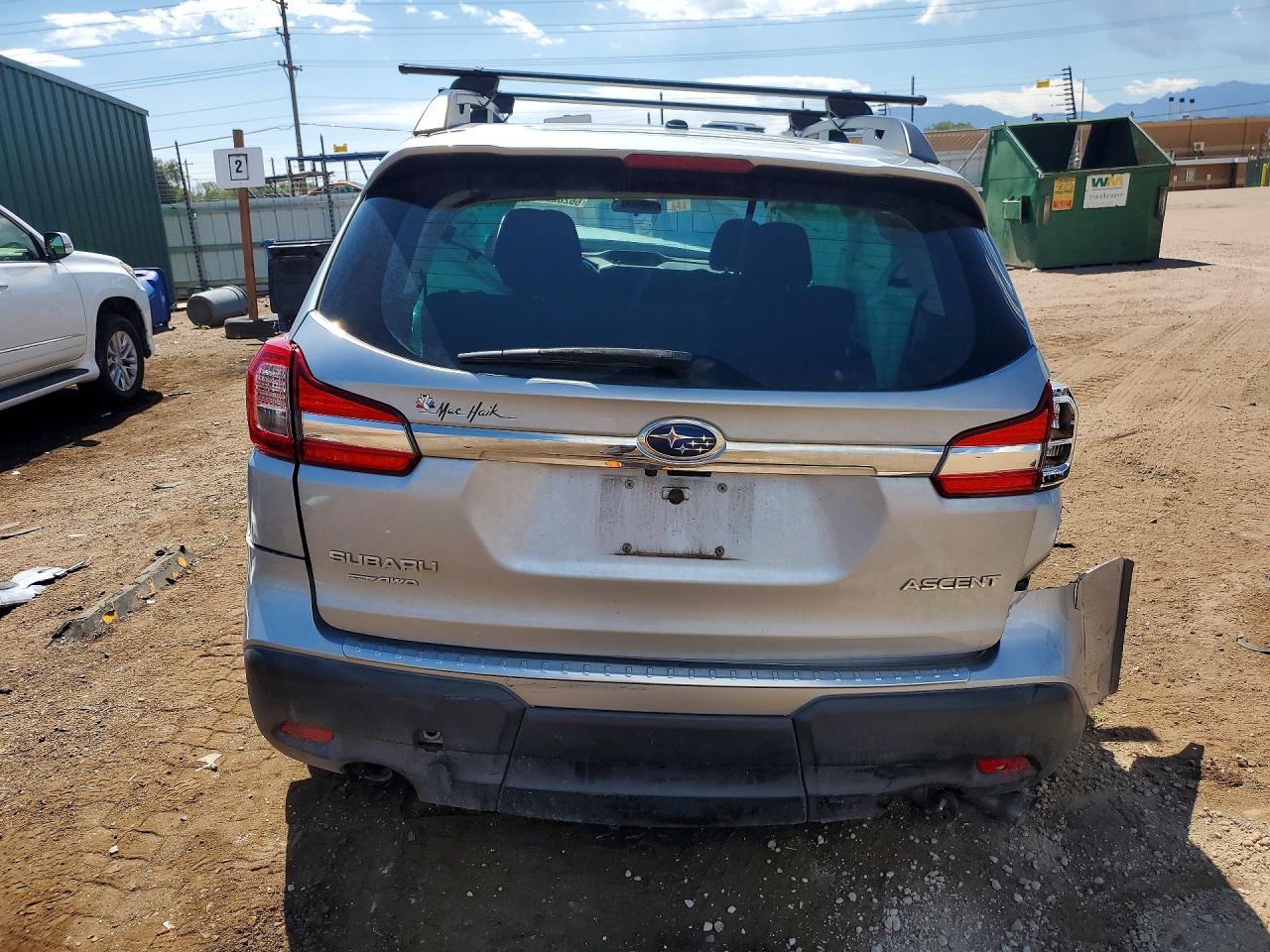 2019 Subaru Ascent Silver vin: 4S4WMAAD2K3421463