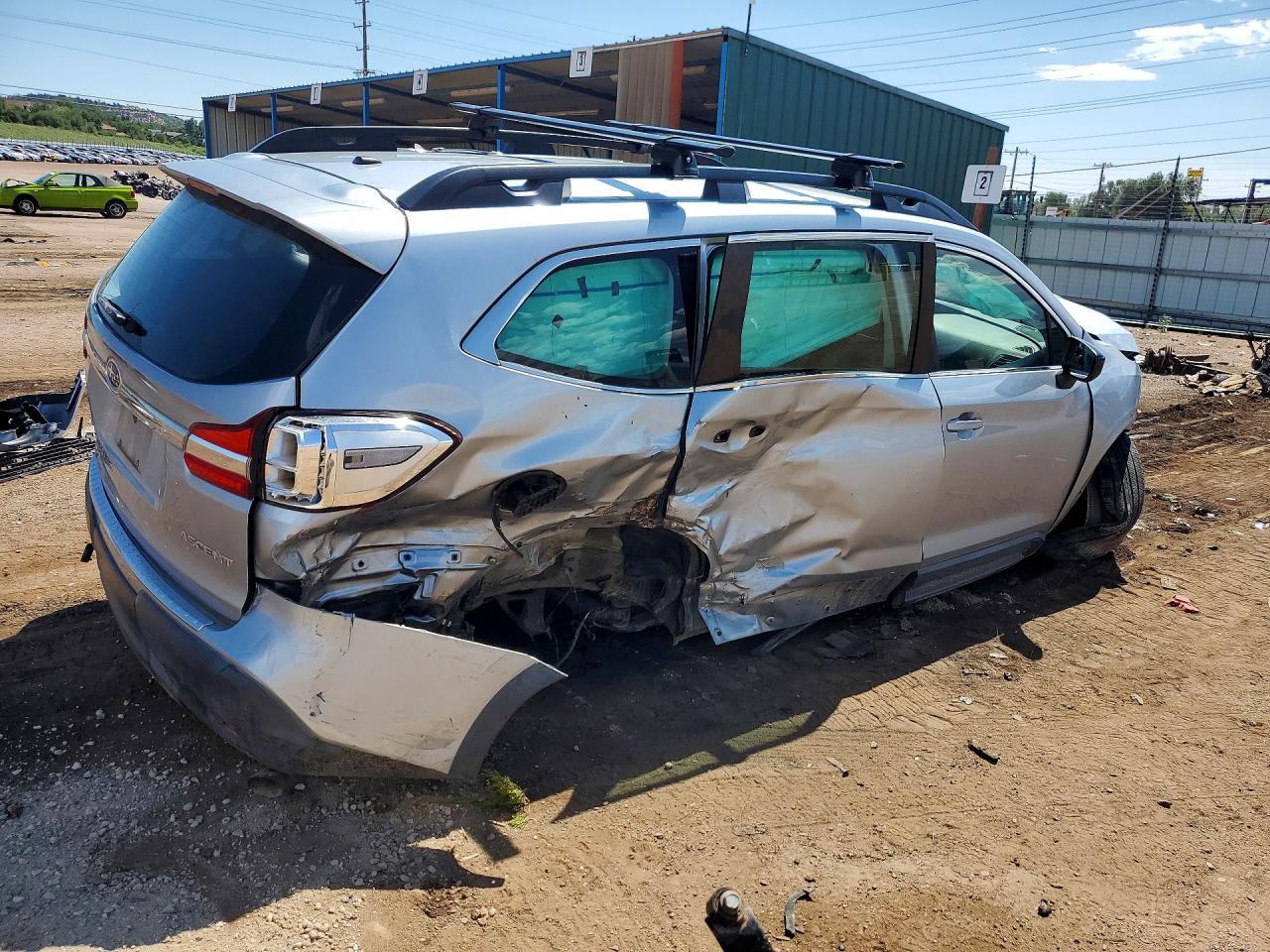 2019 Subaru Ascent Silver vin: 4S4WMAAD2K3421463