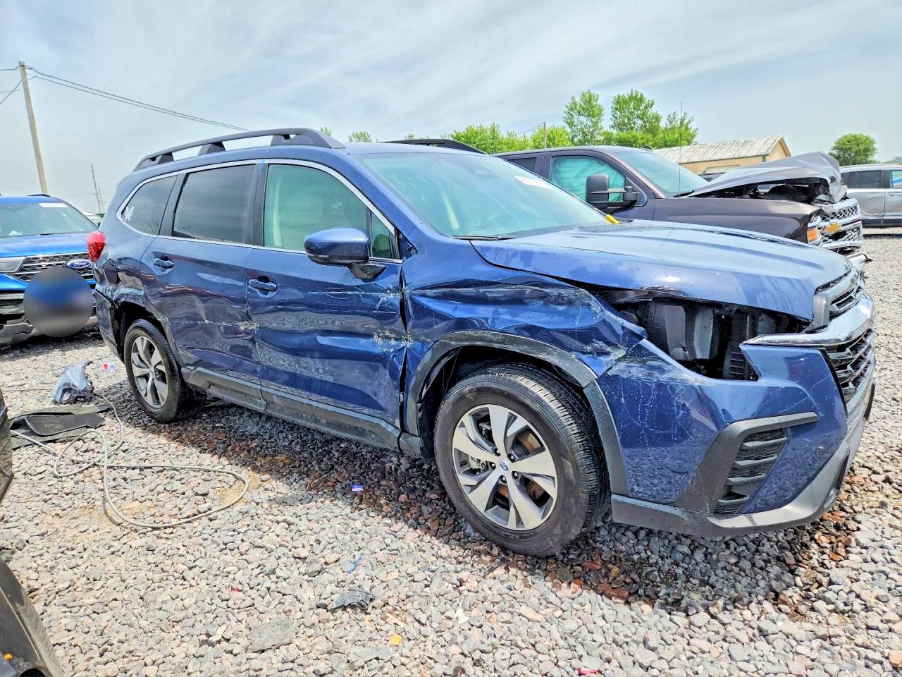 2025 Subaru Ascent Premium Blue vin: 4S4WMAAD7S3411205