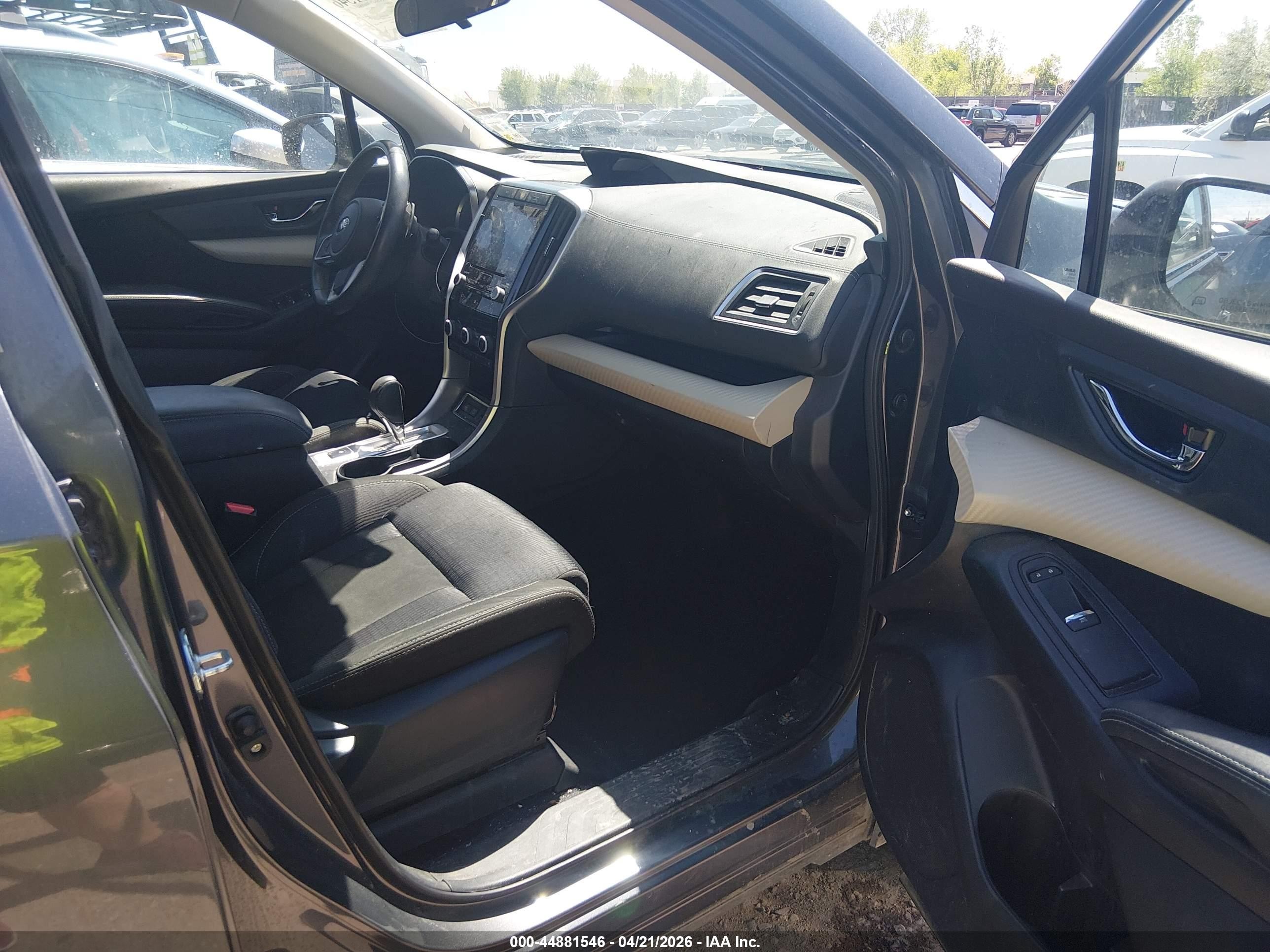 2021 Subaru Ascent Premium Gray vin: 4S4WMABD2M3442671