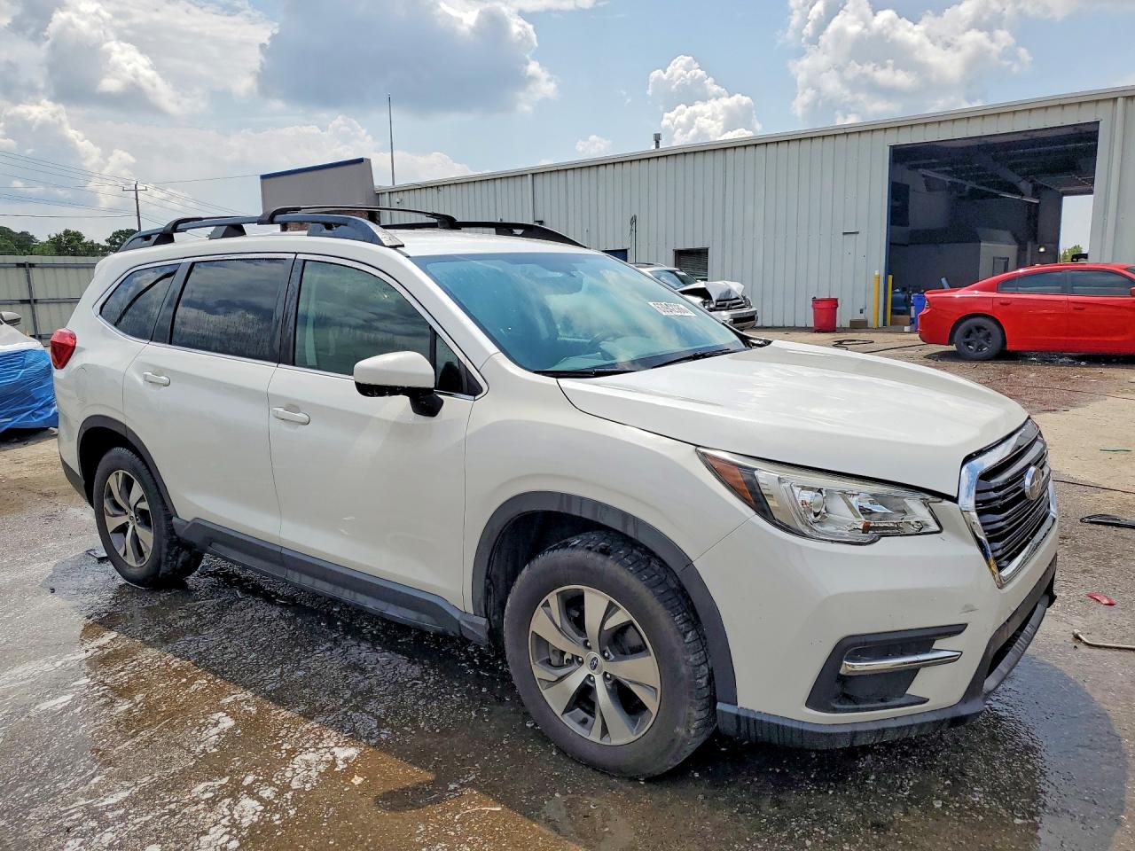 2019 Subaru Ascent Premium Белый vin: 4S4WMABD5K3454357