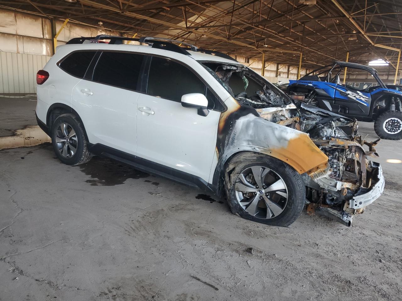2020 Subaru Ascent Premium White vin: 4S4WMACD0L3457926