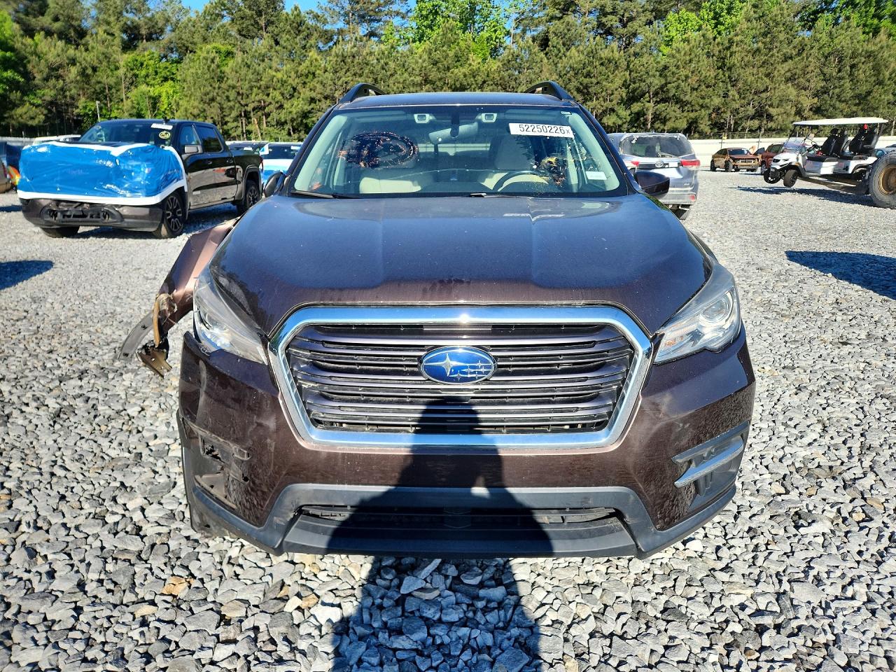2021 Subaru Ascent Premium Burgundy vin: 4S4WMACD2M3429448