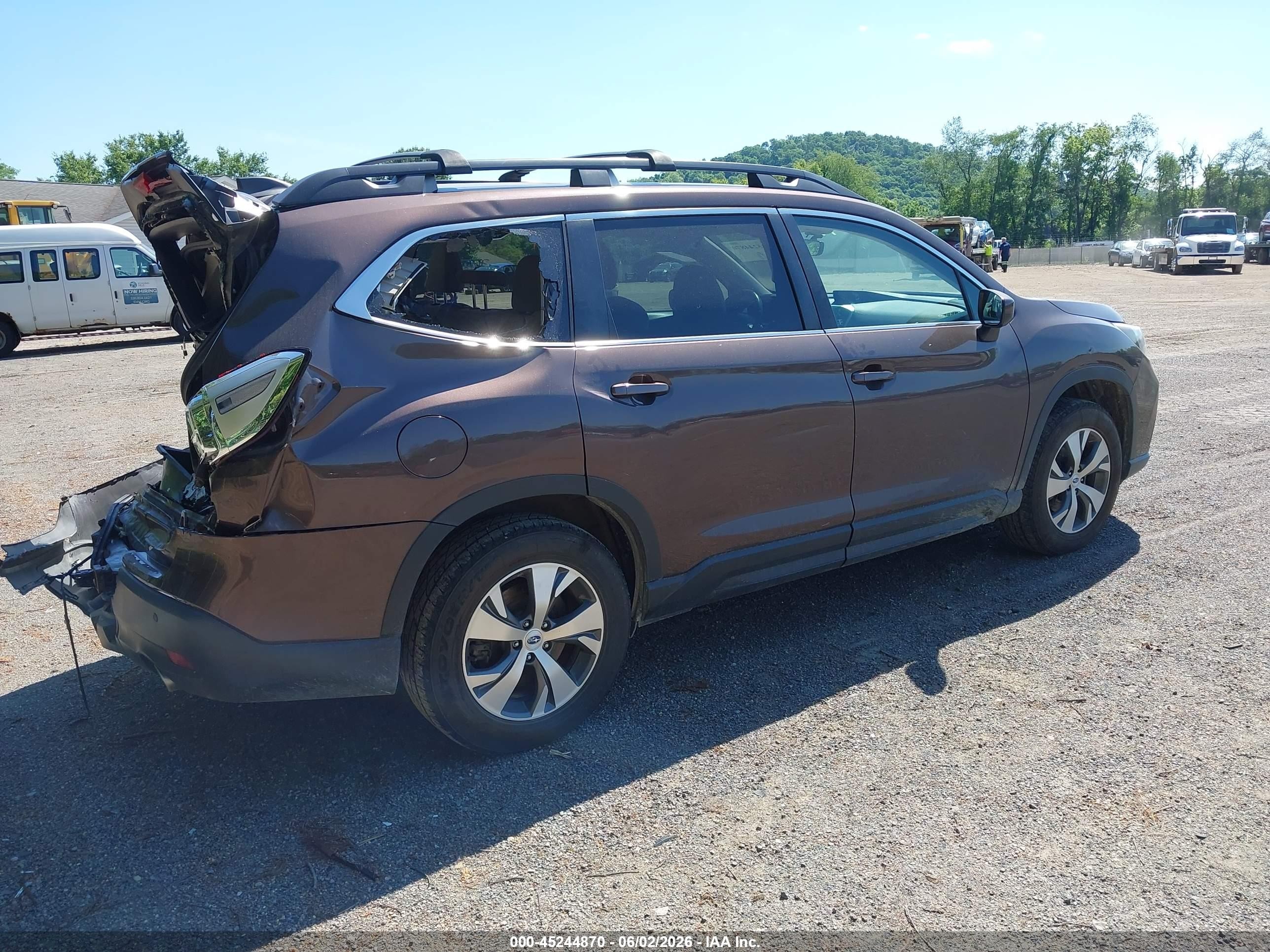 2020 Subaru Ascent Premium Brown vin: 4S4WMACD4L3401939