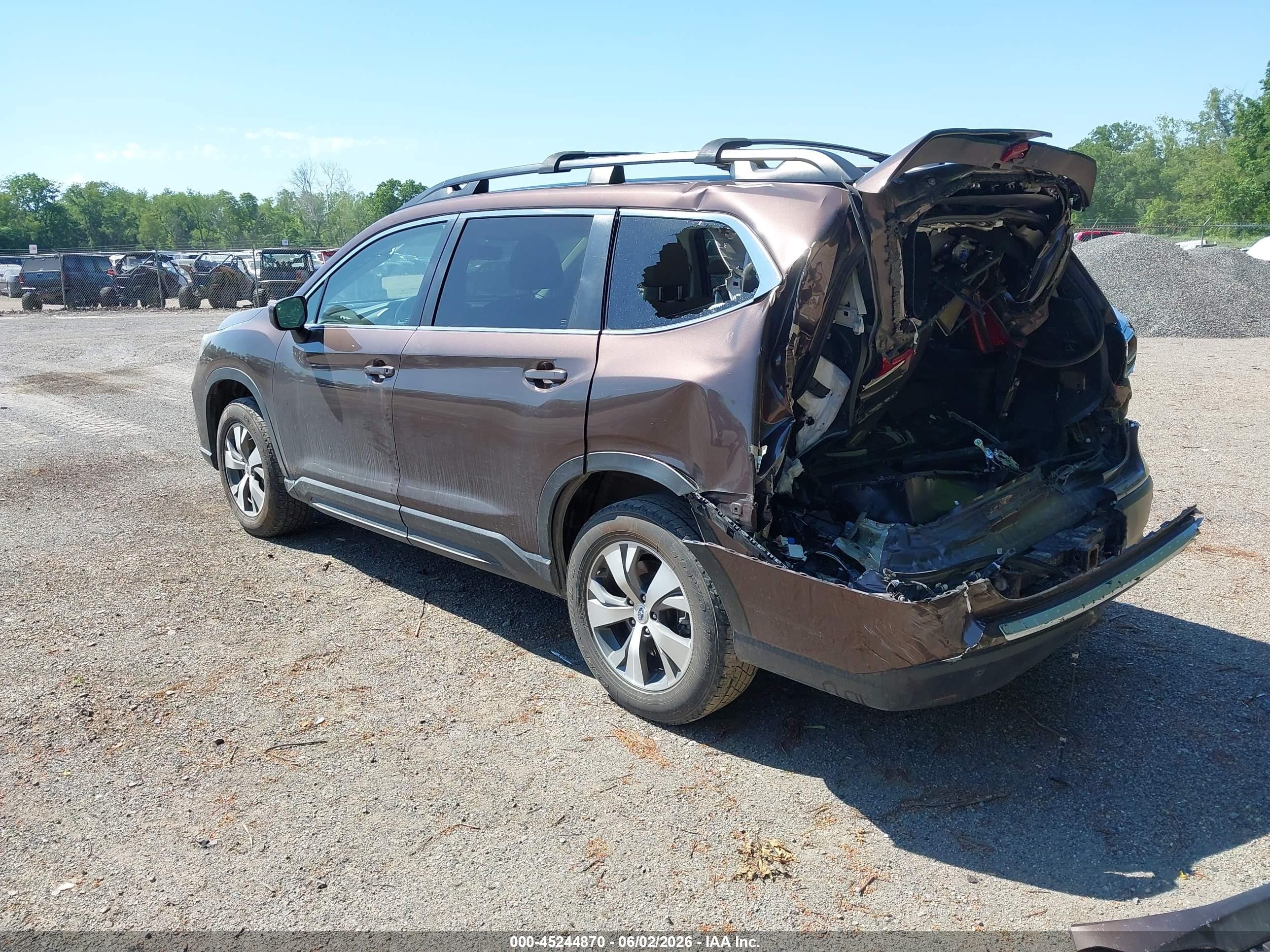 2020 Subaru Ascent Premium Brown vin: 4S4WMACD4L3401939