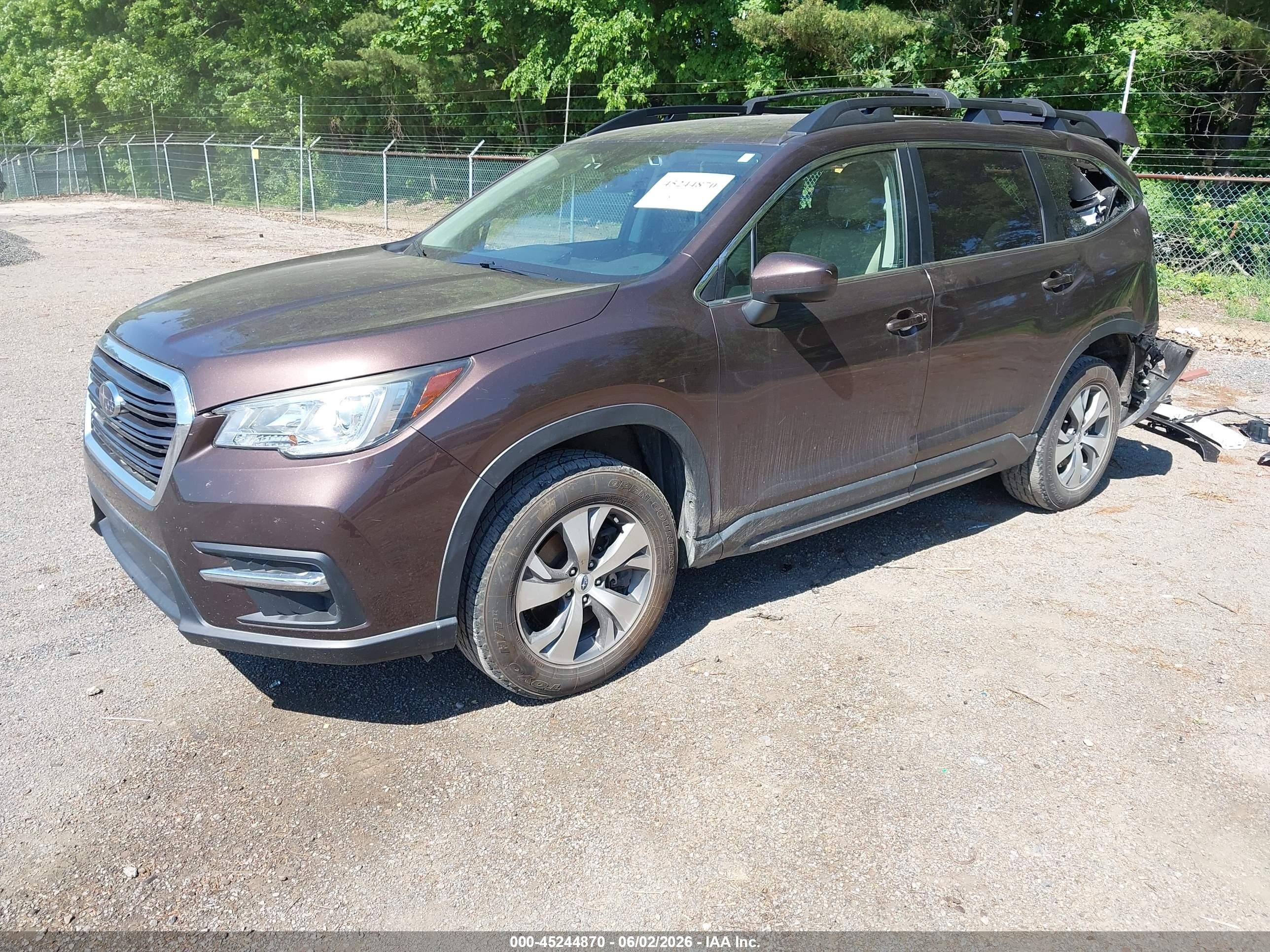 2020 Subaru Ascent Premium Brown vin: 4S4WMACD4L3401939
