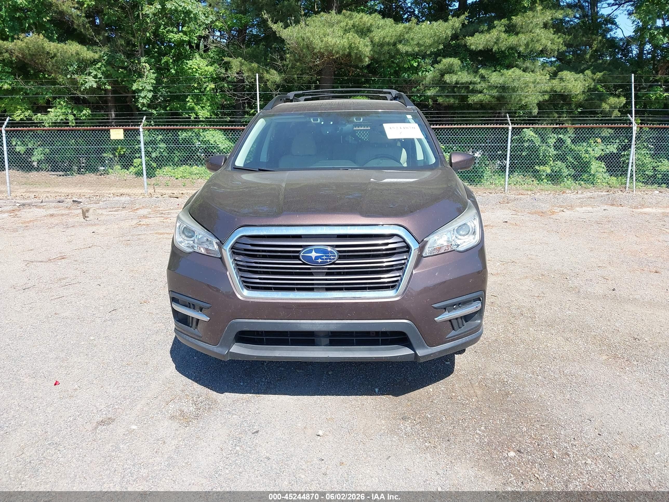 2020 Subaru Ascent Premium Brown vin: 4S4WMACD4L3401939