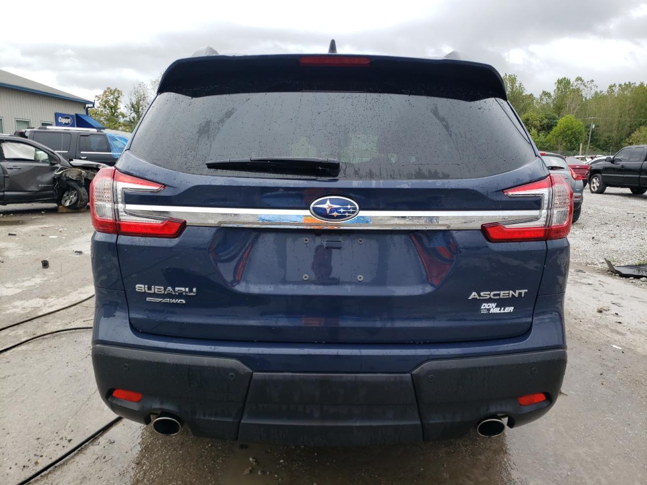 2024 Subaru Ascent Premium Синий vin: 4S4WMACD4R3435713