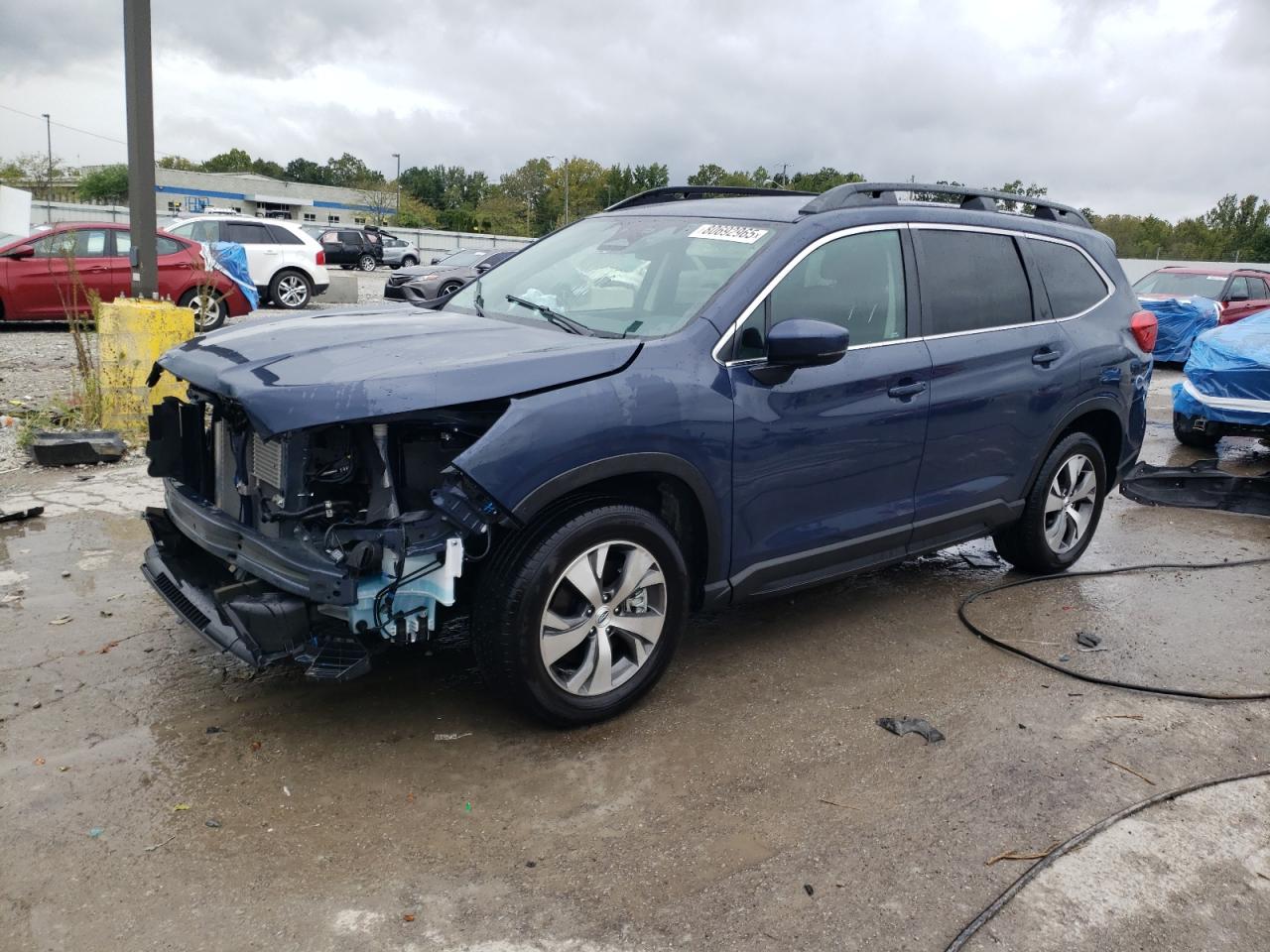 2024 Subaru Ascent Premium Синий vin: 4S4WMACD4R3435713