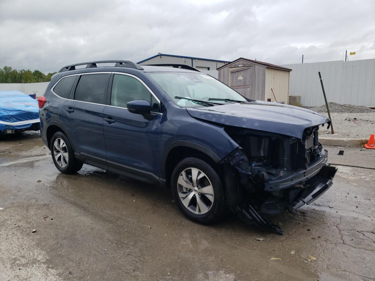 2024 Subaru Ascent Premium Синий vin: 4S4WMACD4R3435713