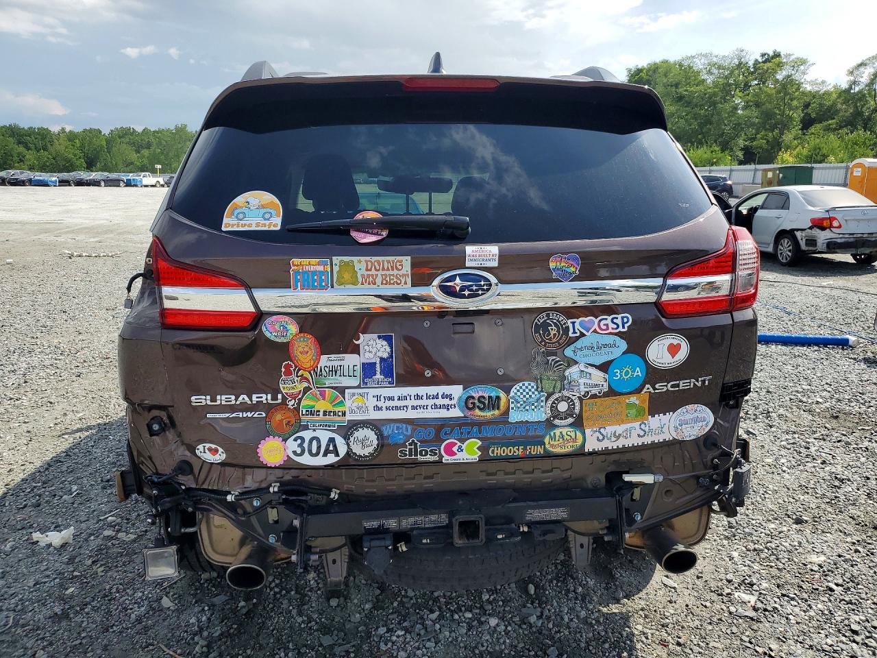 2019 Subaru Ascent Premium Brown vin: 4S4WMACD5K3477278