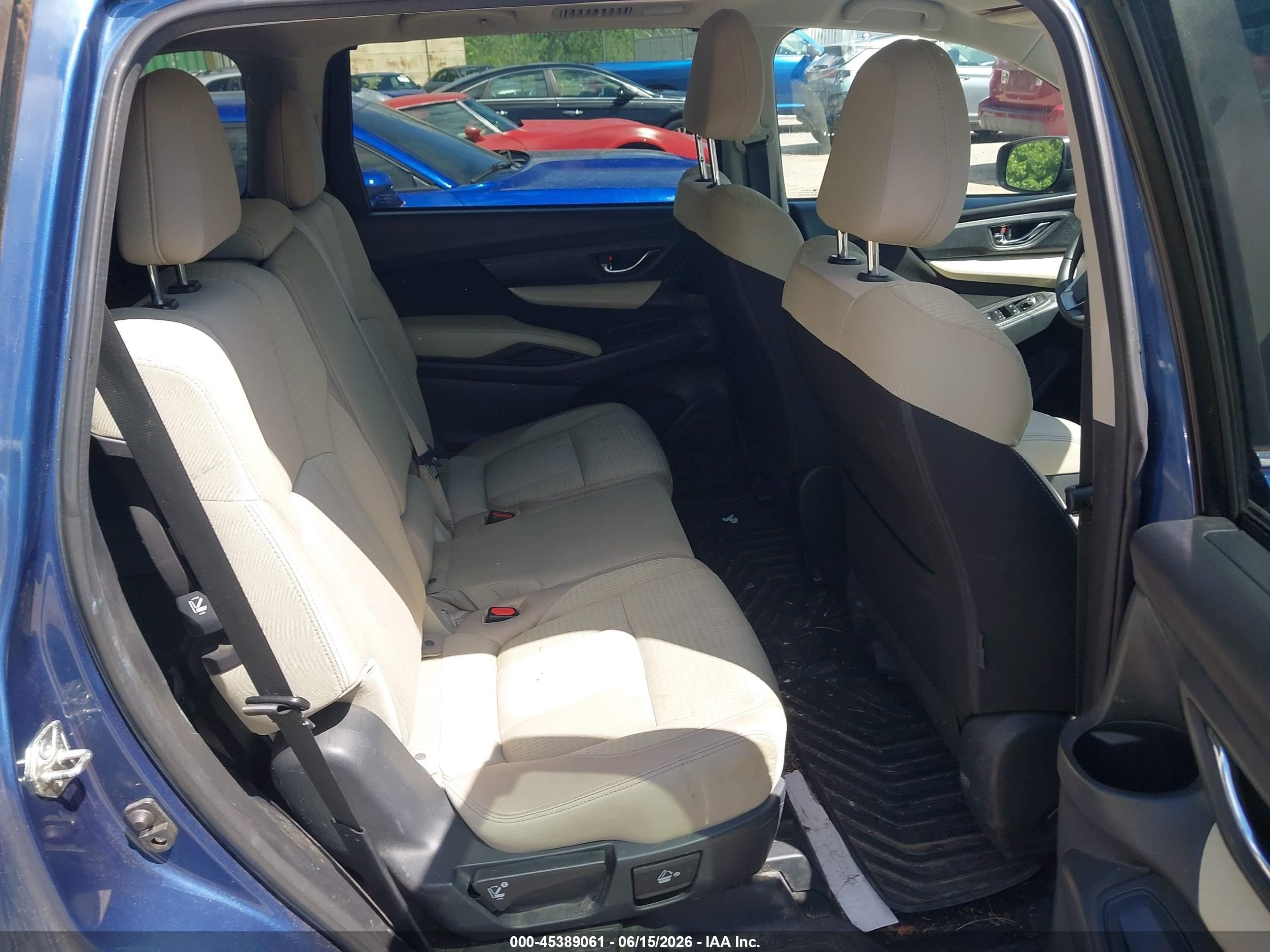2019 Subaru Ascent Premium Blue vin: 4S4WMACD7K3478268