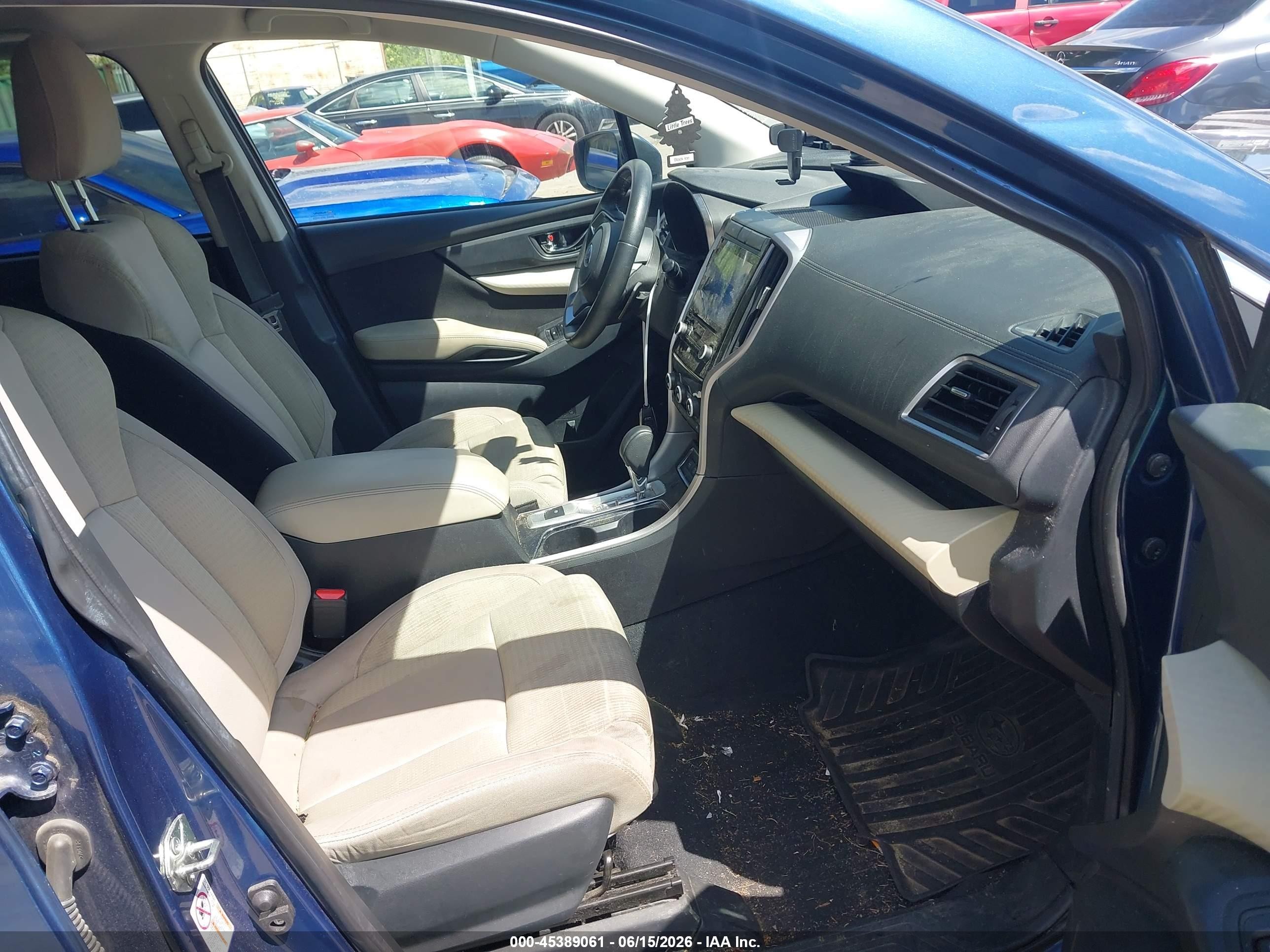 2019 Subaru Ascent Premium Blue vin: 4S4WMACD7K3478268