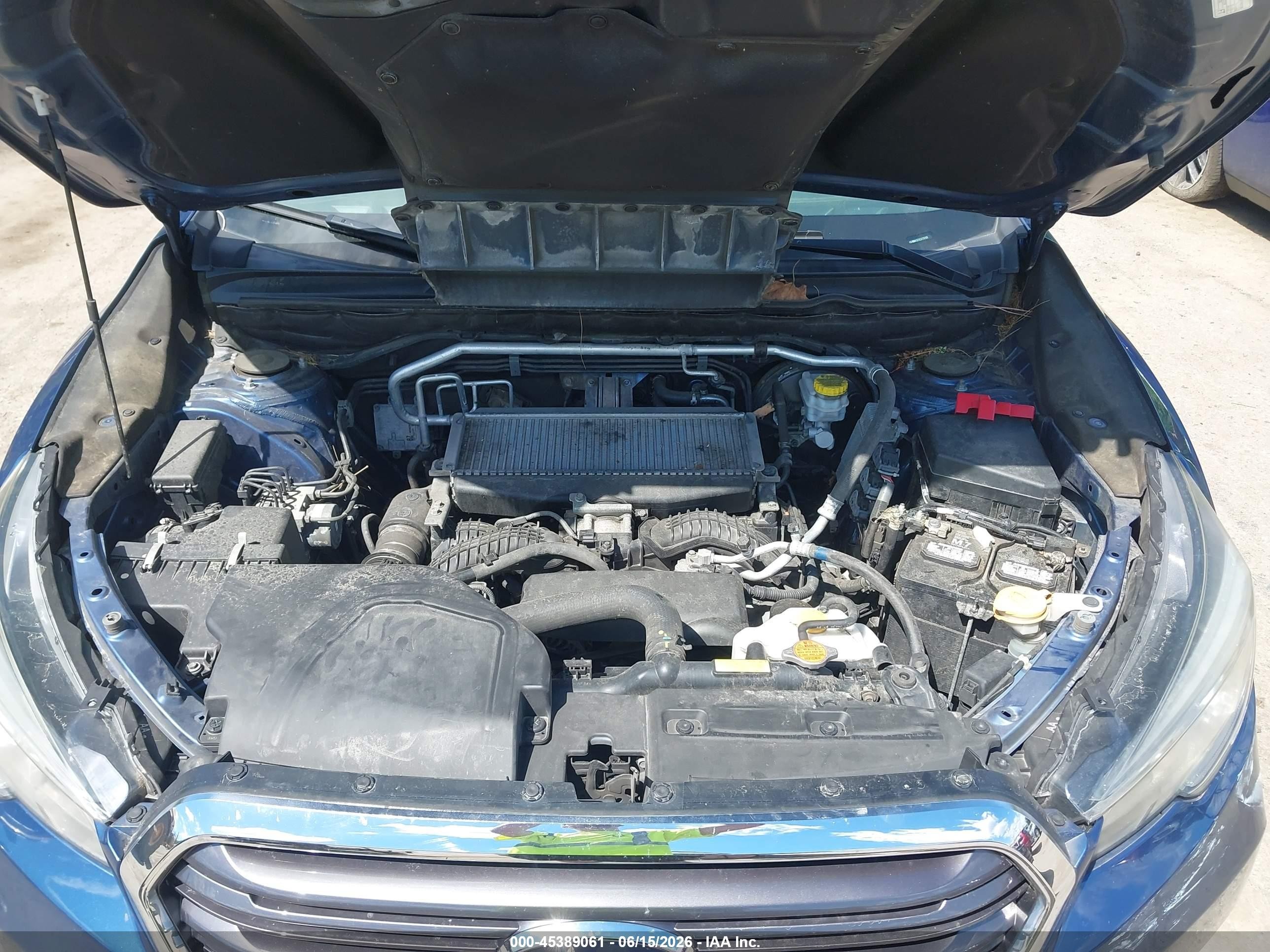 2019 Subaru Ascent Premium Blue vin: 4S4WMACD7K3478268