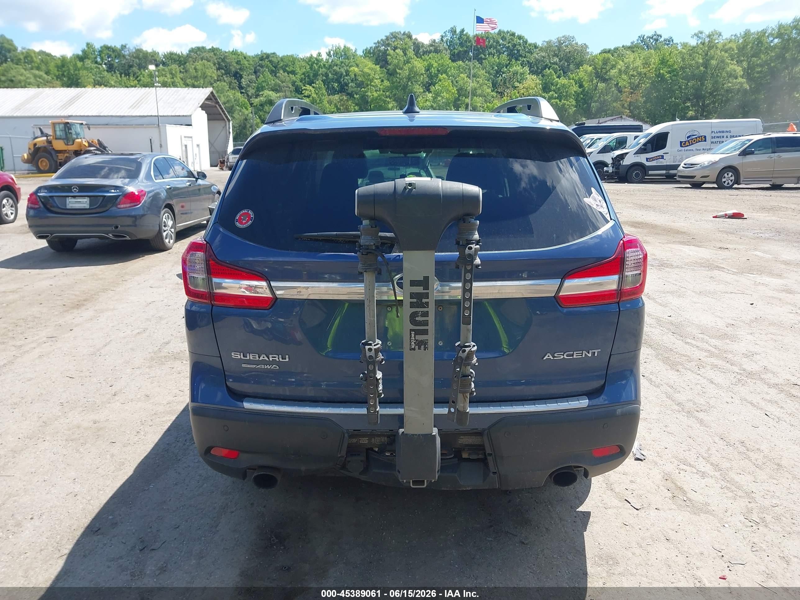 2019 Subaru Ascent Premium Blue vin: 4S4WMACD7K3478268