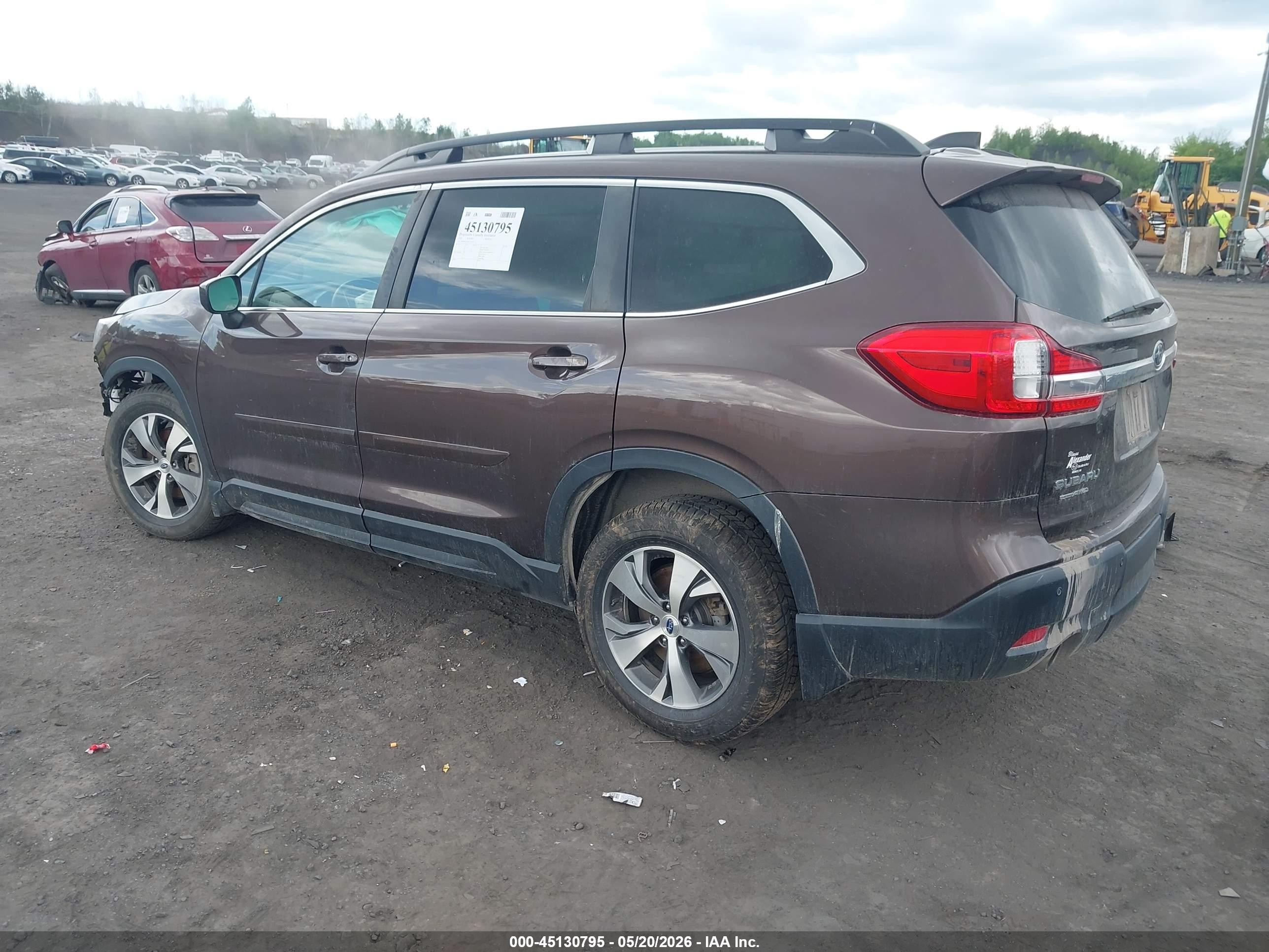 2020 Subaru Ascent Premium Brown vin: 4S4WMACD7L3454697