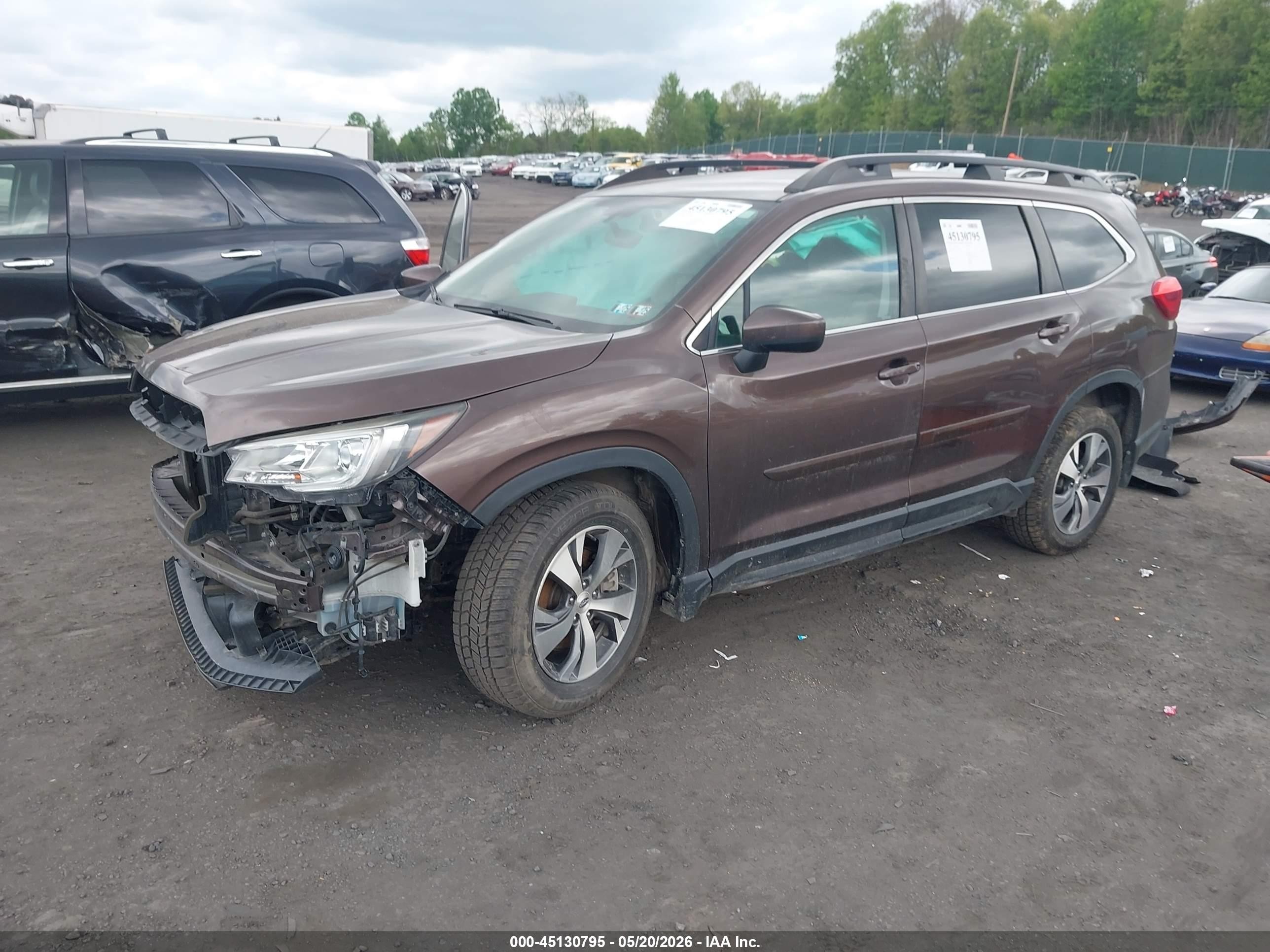 2020 Subaru Ascent Premium Brown vin: 4S4WMACD7L3454697