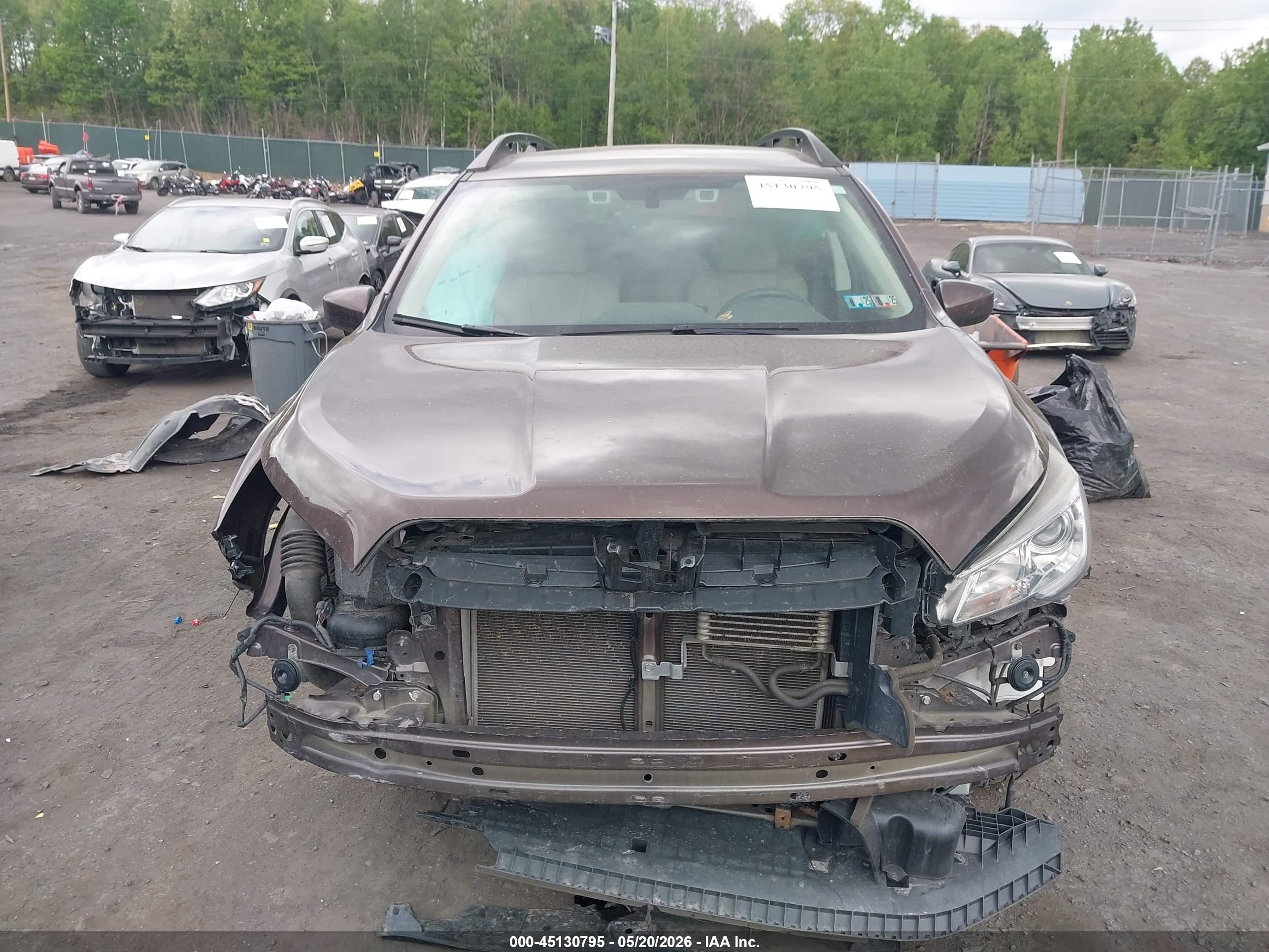 2020 Subaru Ascent Premium Brown vin: 4S4WMACD7L3454697