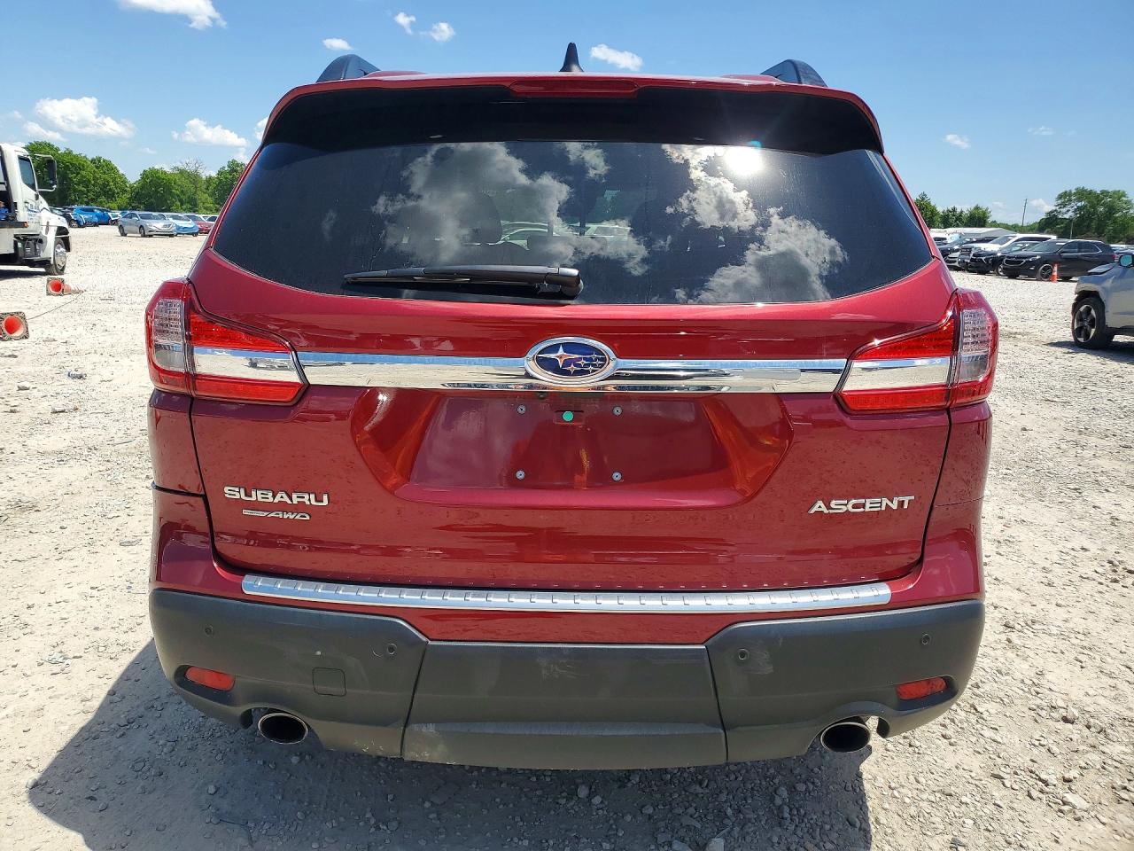 2021 Subaru Ascent Premium Maroon vin: 4S4WMACD7M3433091