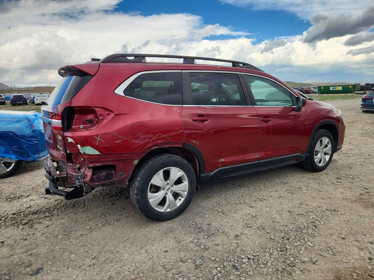 2019 Subaru Ascent Premium Red vin: 4S4WMACDXK3405119