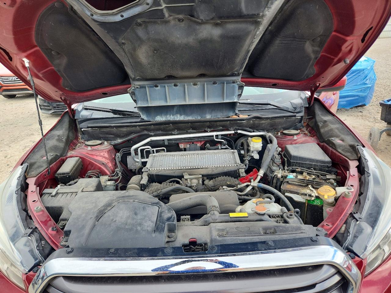2019 Subaru Ascent Premium Red vin: 4S4WMACDXK3405119