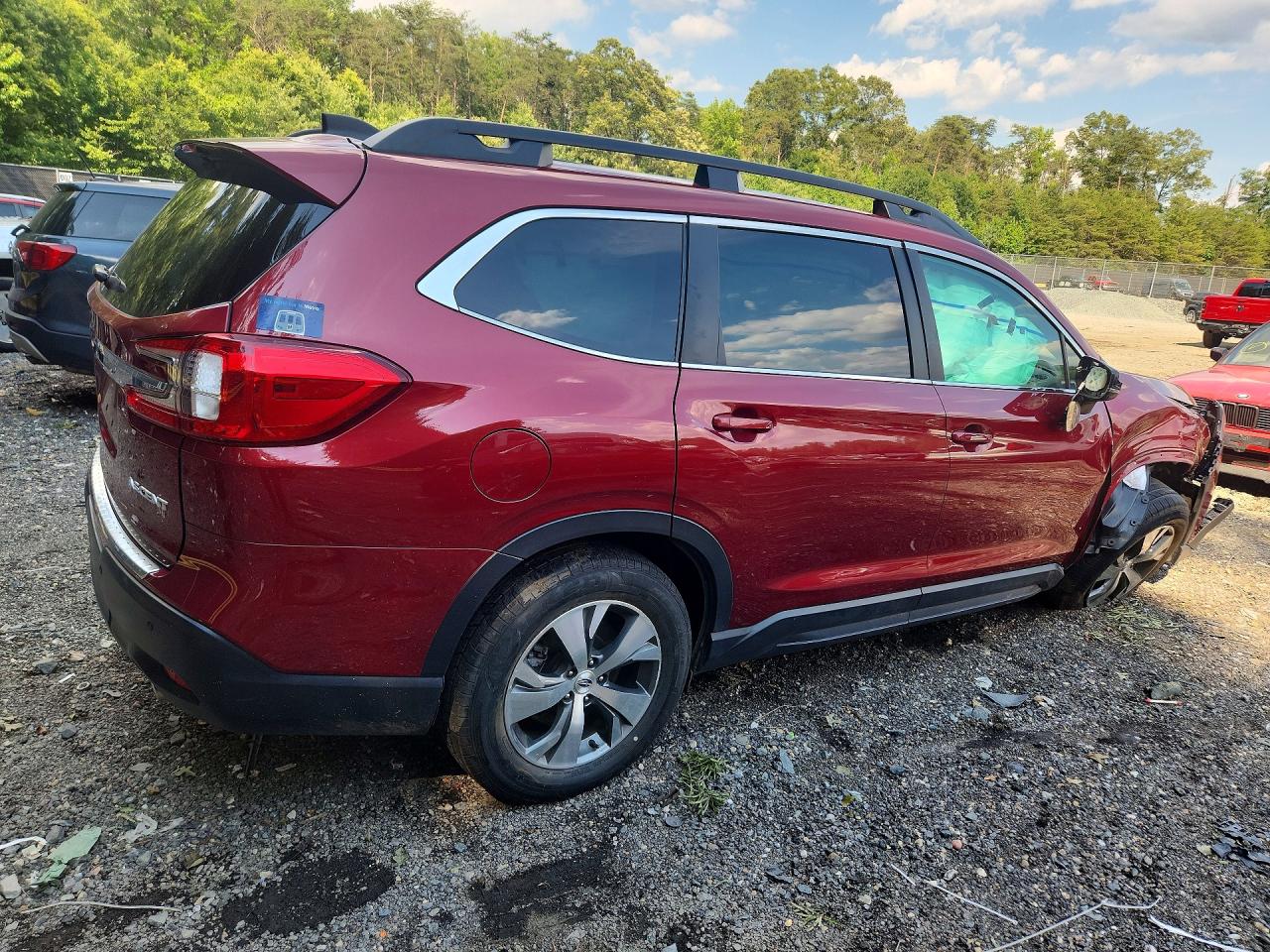 2024 Subaru Ascent Premium Red vin: 4S4WMAEDXR3416404