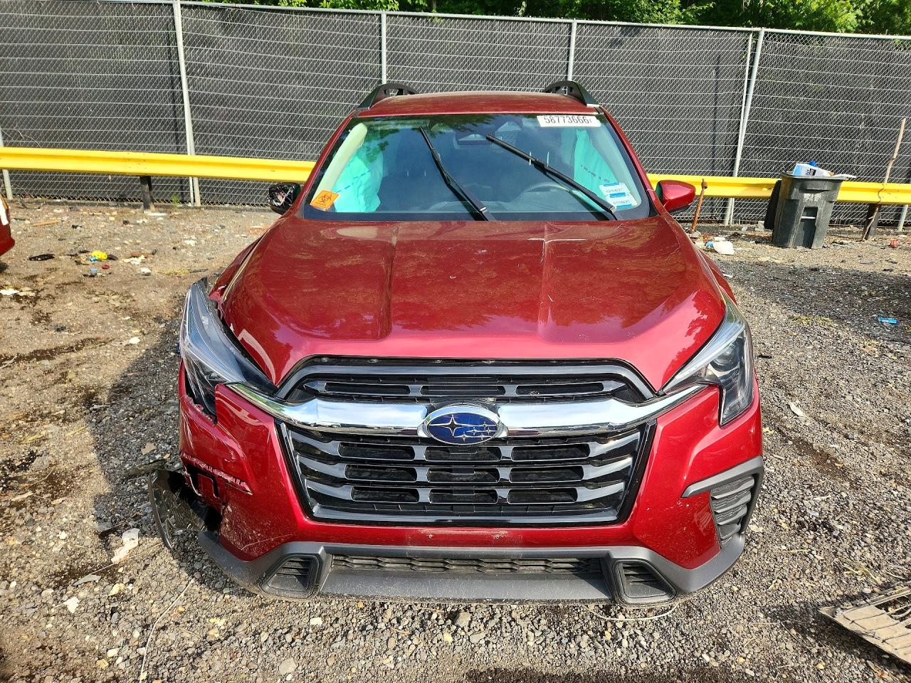 2024 Subaru Ascent Premium Red vin: 4S4WMAEDXR3416404