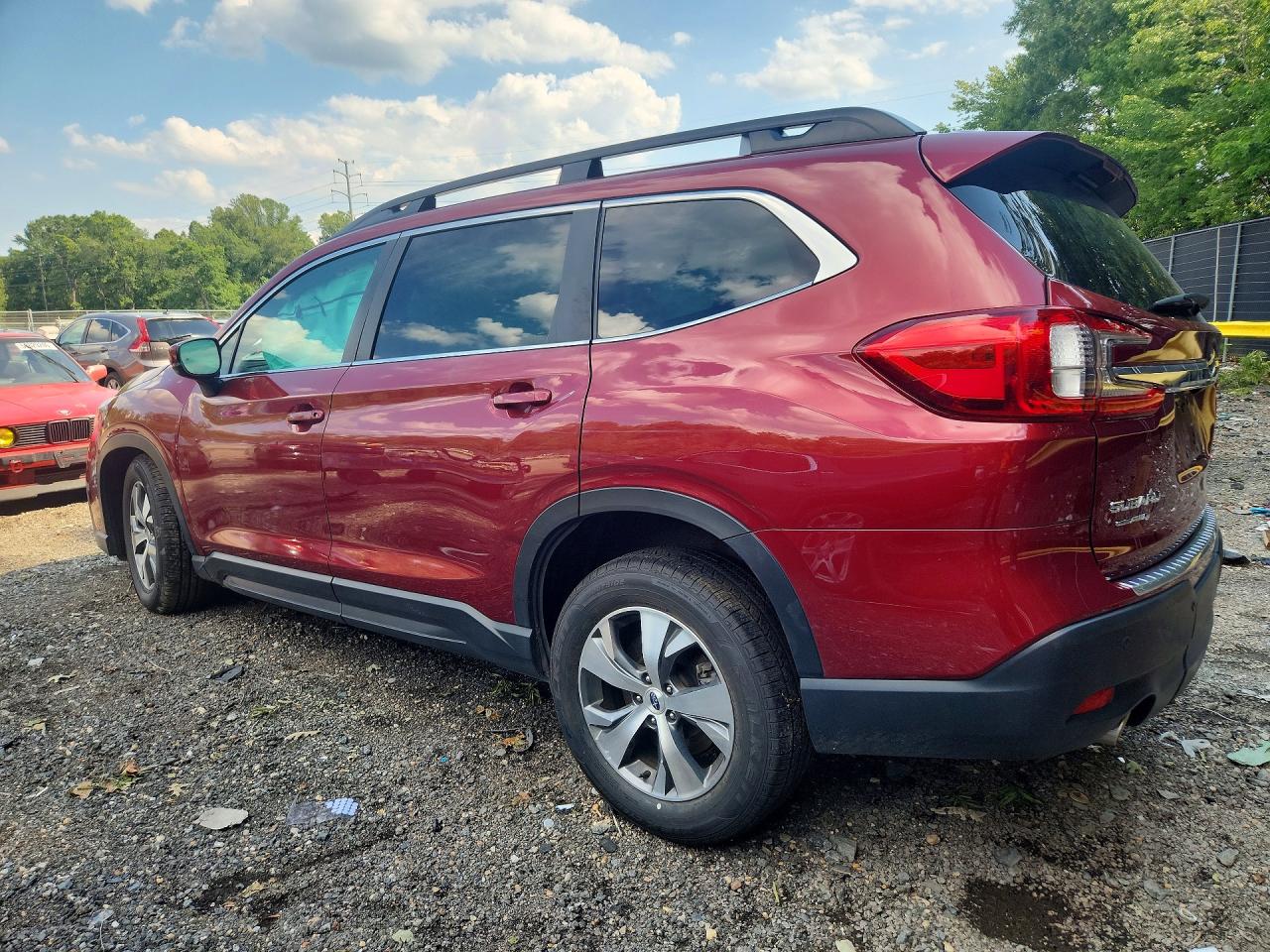 2024 Subaru Ascent Premium Red vin: 4S4WMAEDXR3416404