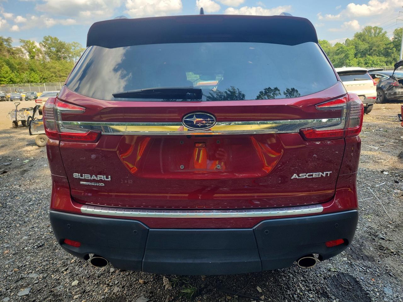 2024 Subaru Ascent Premium Red vin: 4S4WMAEDXR3416404