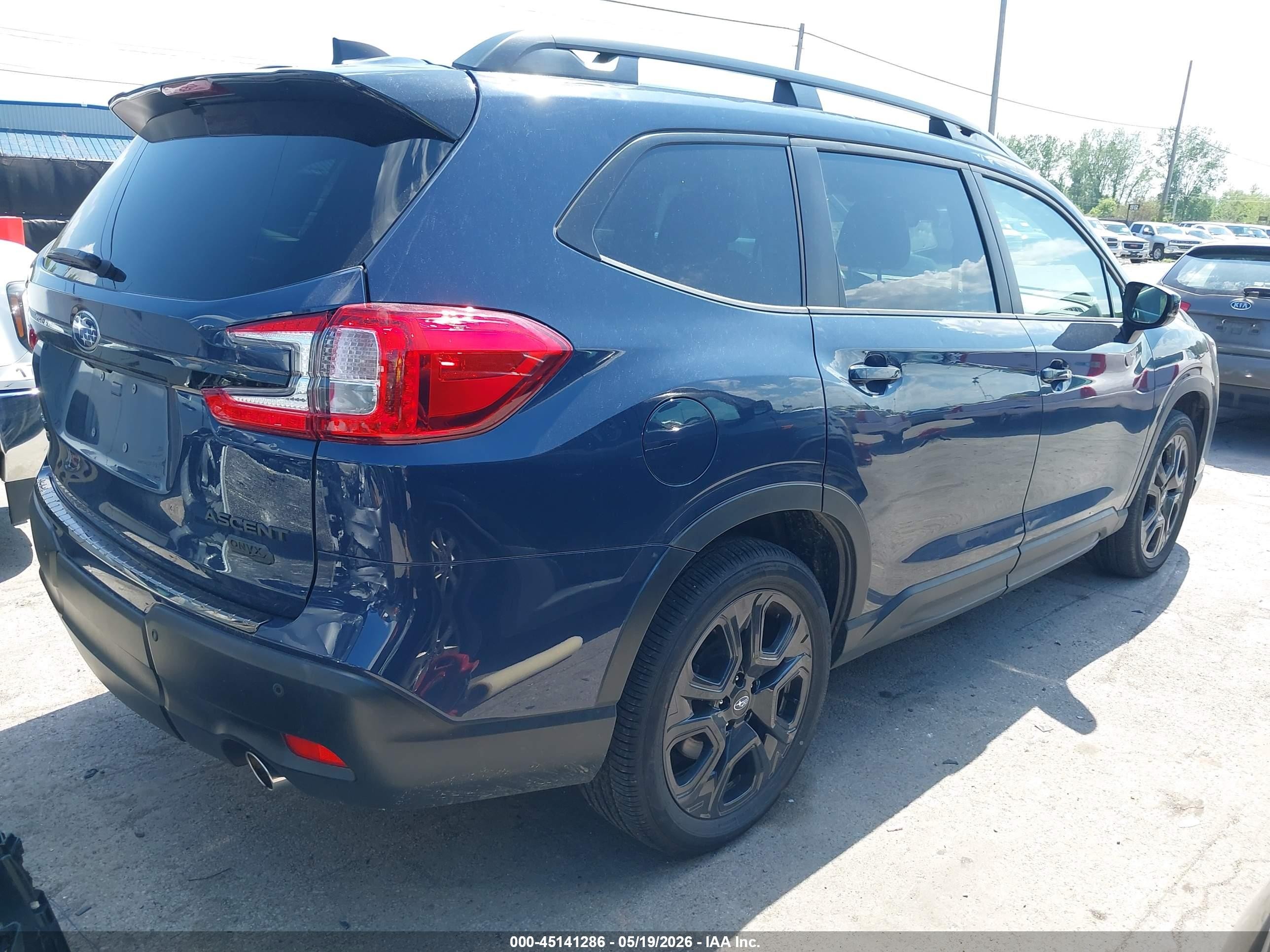 2025 Subaru Ascent Onyx Edition 7-passenger Синий vin: 4S4WMAFD1S3412097