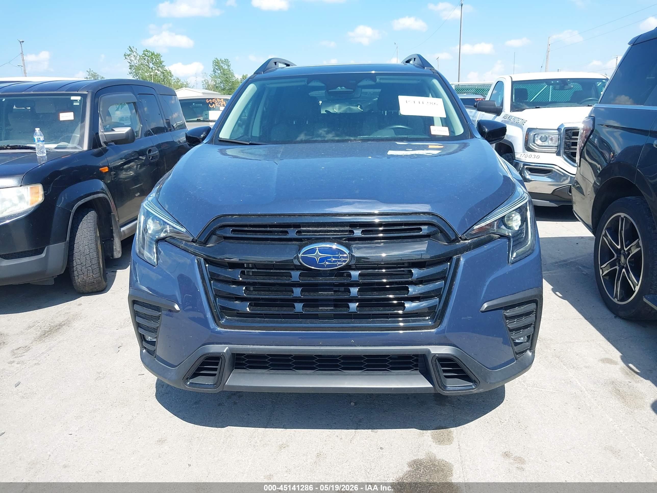 2025 Subaru Ascent Onyx Edition 7-passenger Синий vin: 4S4WMAFD1S3412097