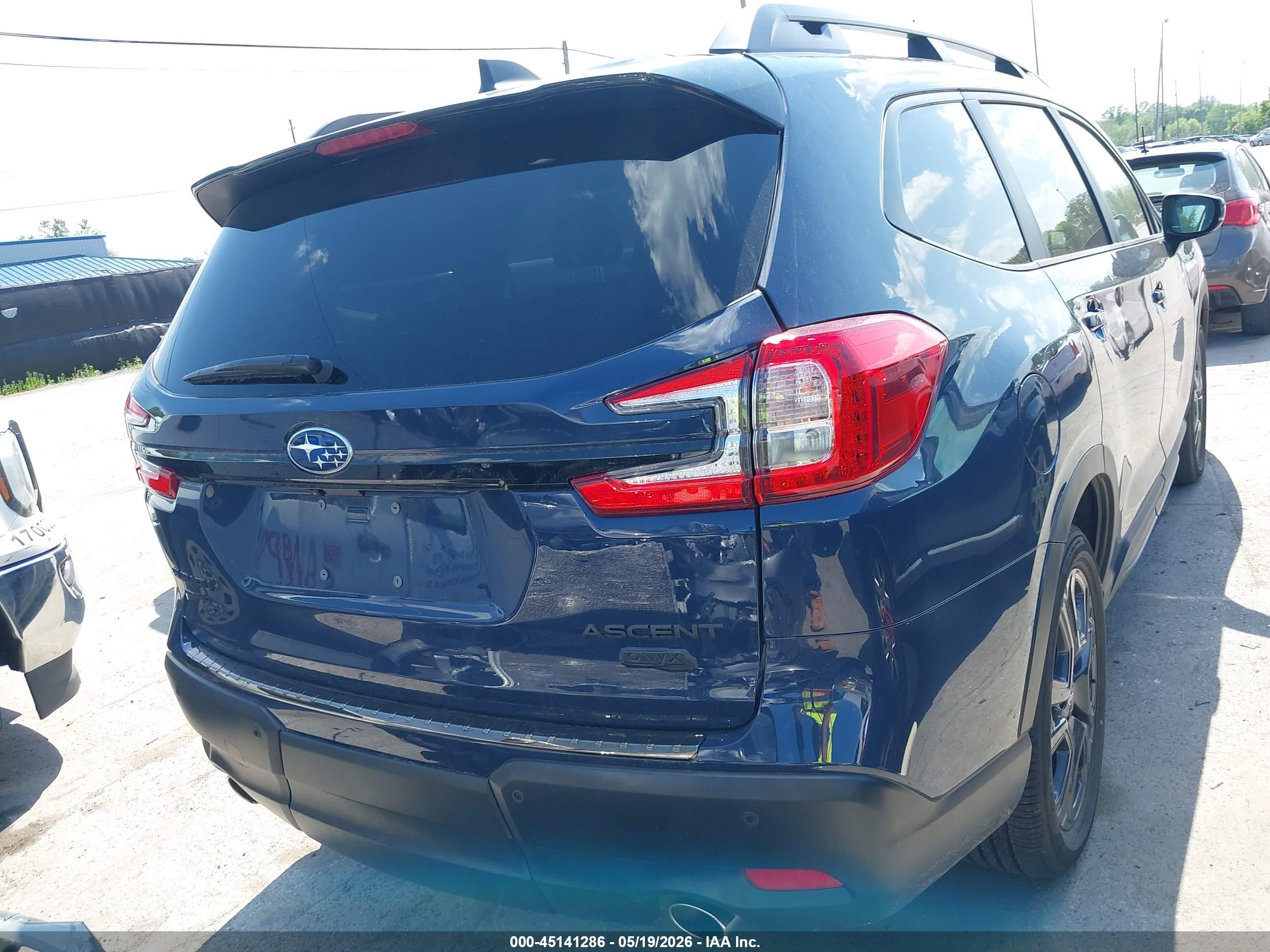 2025 Subaru Ascent Onyx Edition 7-passenger Синий vin: 4S4WMAFD1S3412097