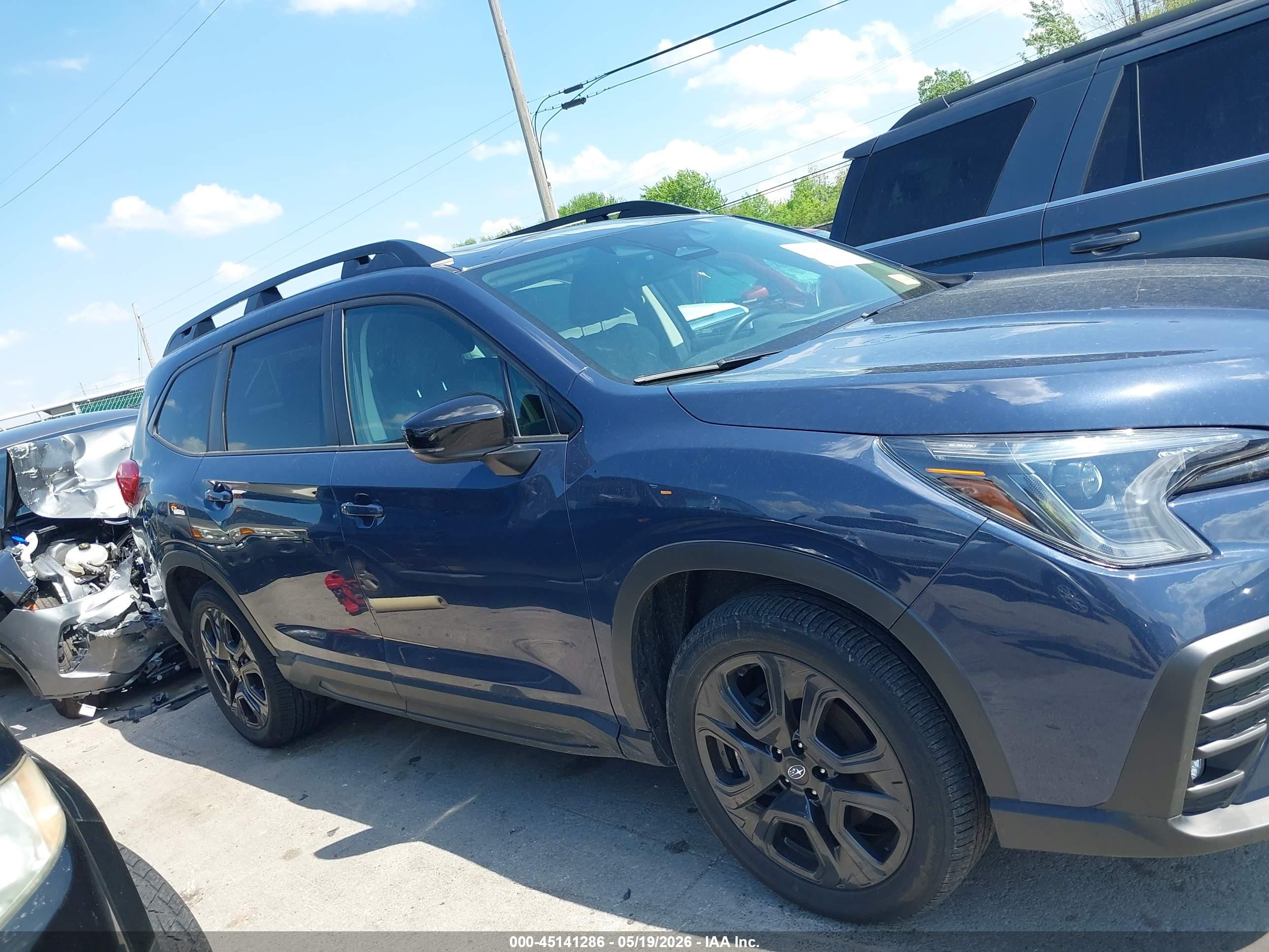 2025 Subaru Ascent Onyx Edition 7-passenger Синий vin: 4S4WMAFD1S3412097