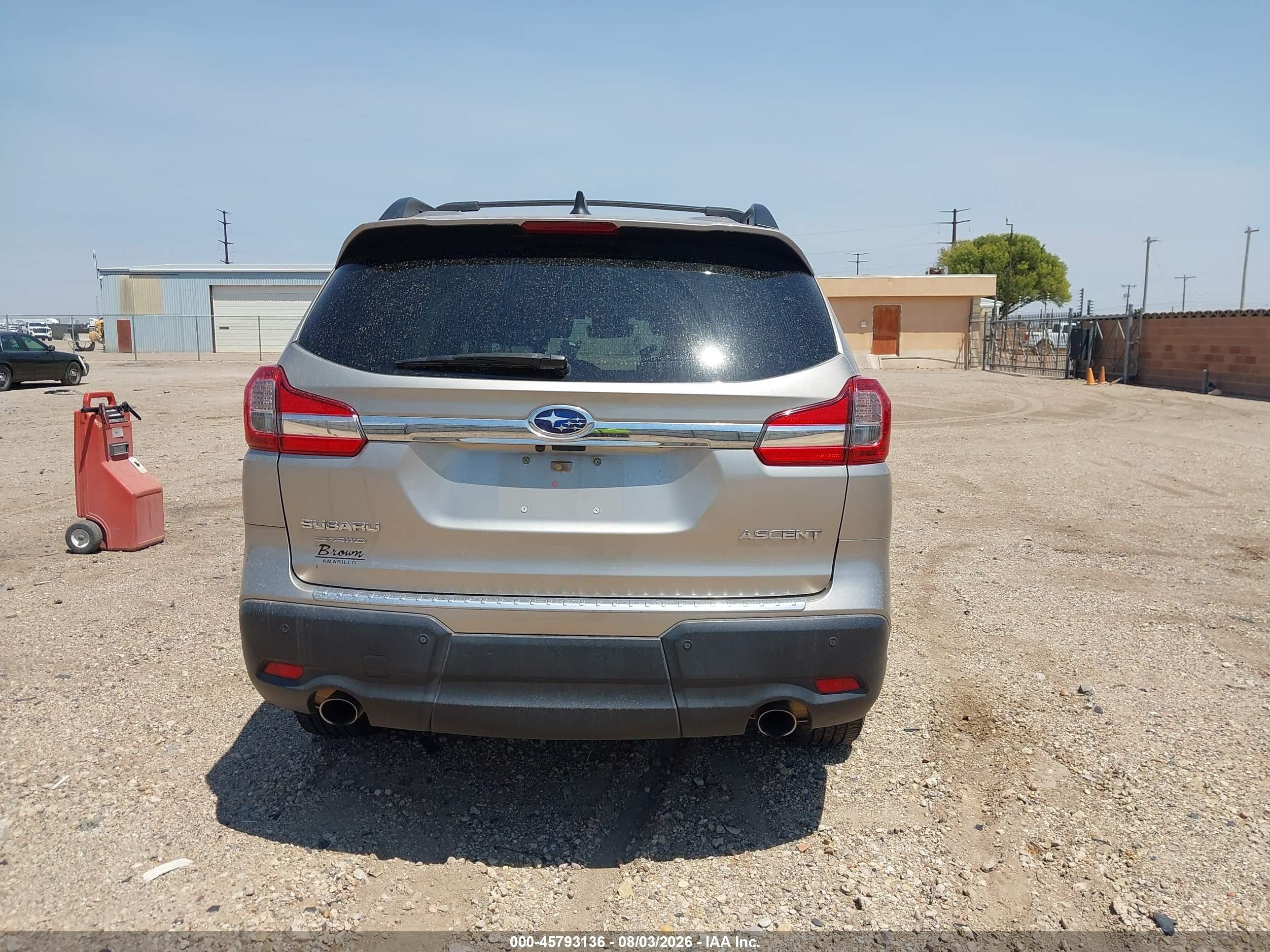 2019 Subaru Ascent Premium Серебряный vin: 4S4WMAFD9K3418763