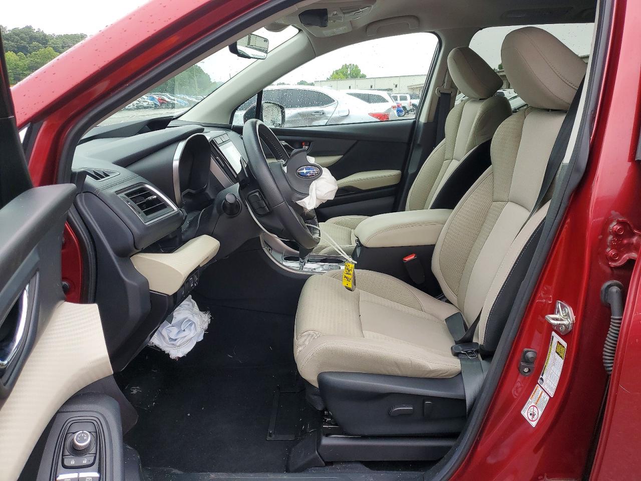 2019 Subaru Ascent Premium Red vin: 4S4WMAFD9K3486660