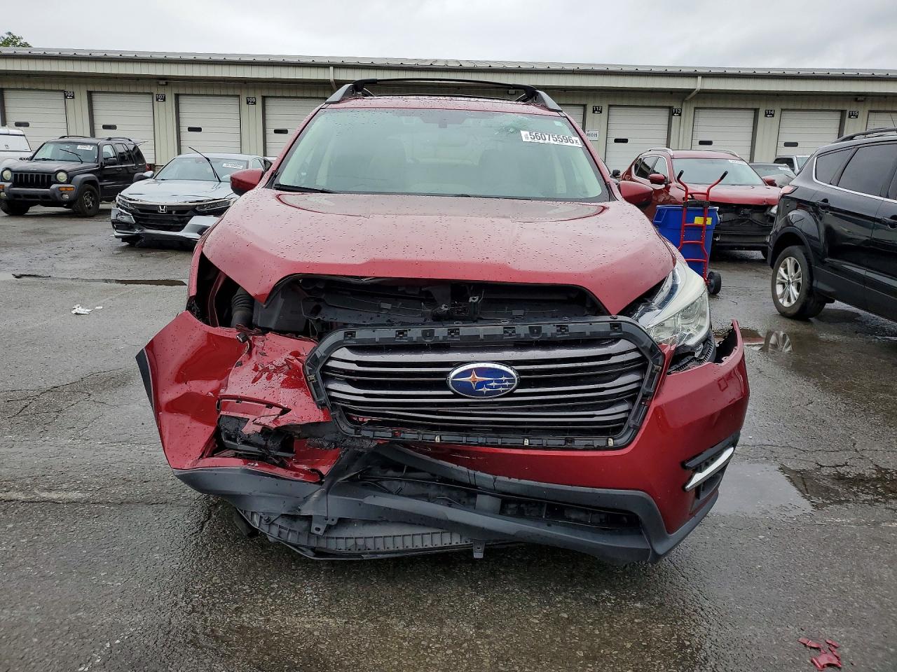 2019 Subaru Ascent Premium Red vin: 4S4WMAFD9K3486660
