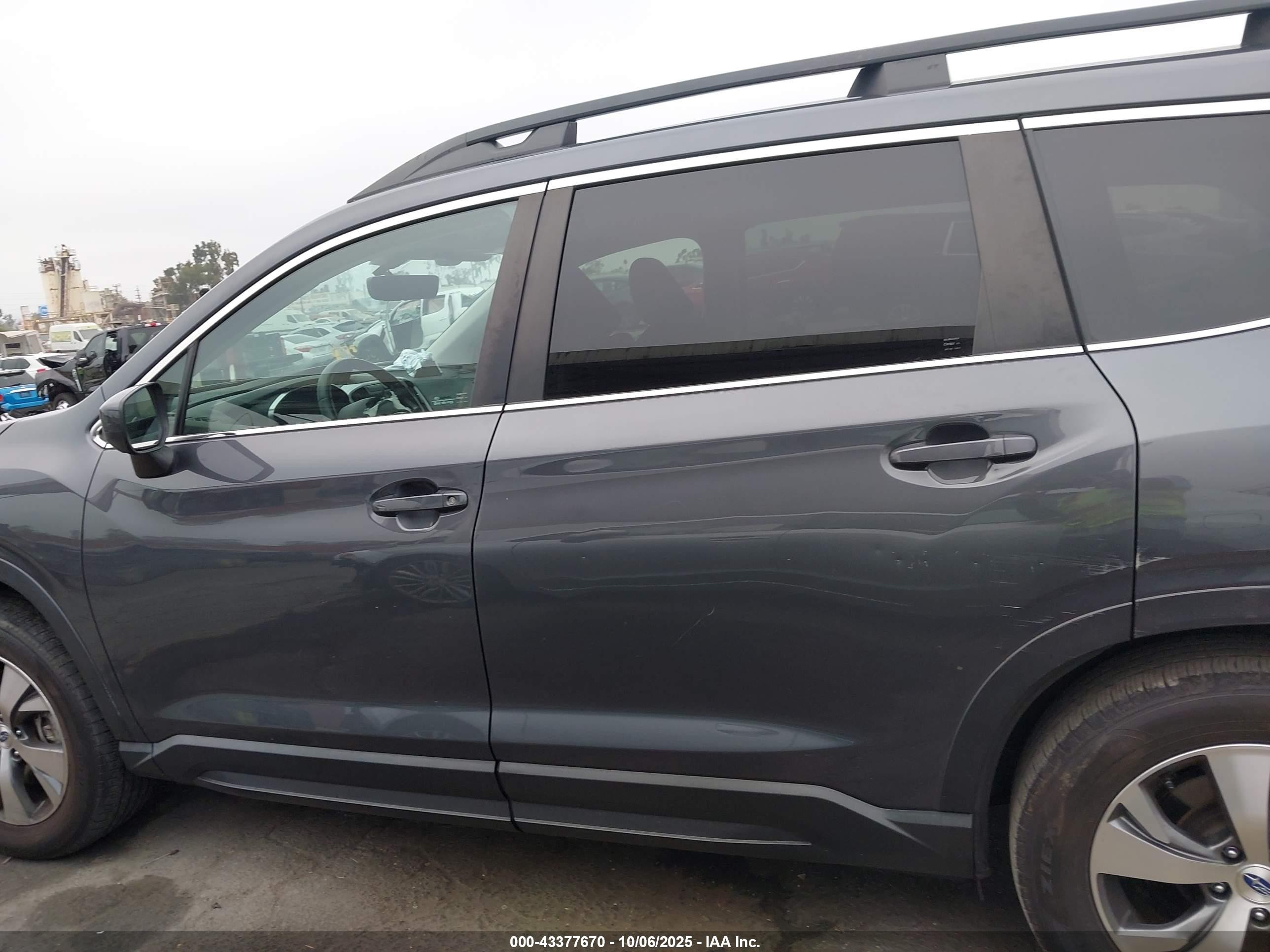 2021 Subaru Ascent Premium Серый vin: 4S4WMAFD9M3440488