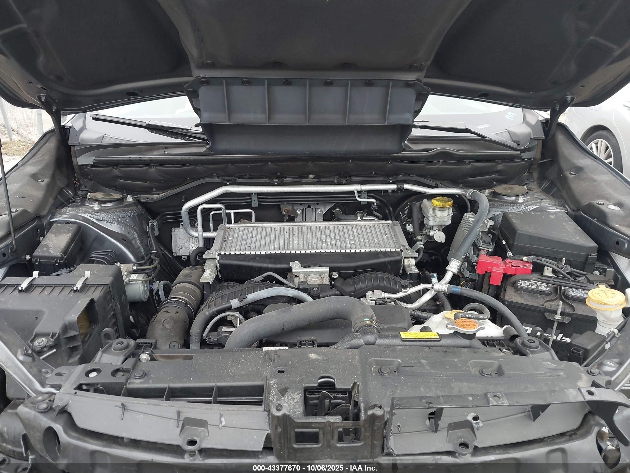 2021 Subaru Ascent Premium Серый vin: 4S4WMAFD9M3440488