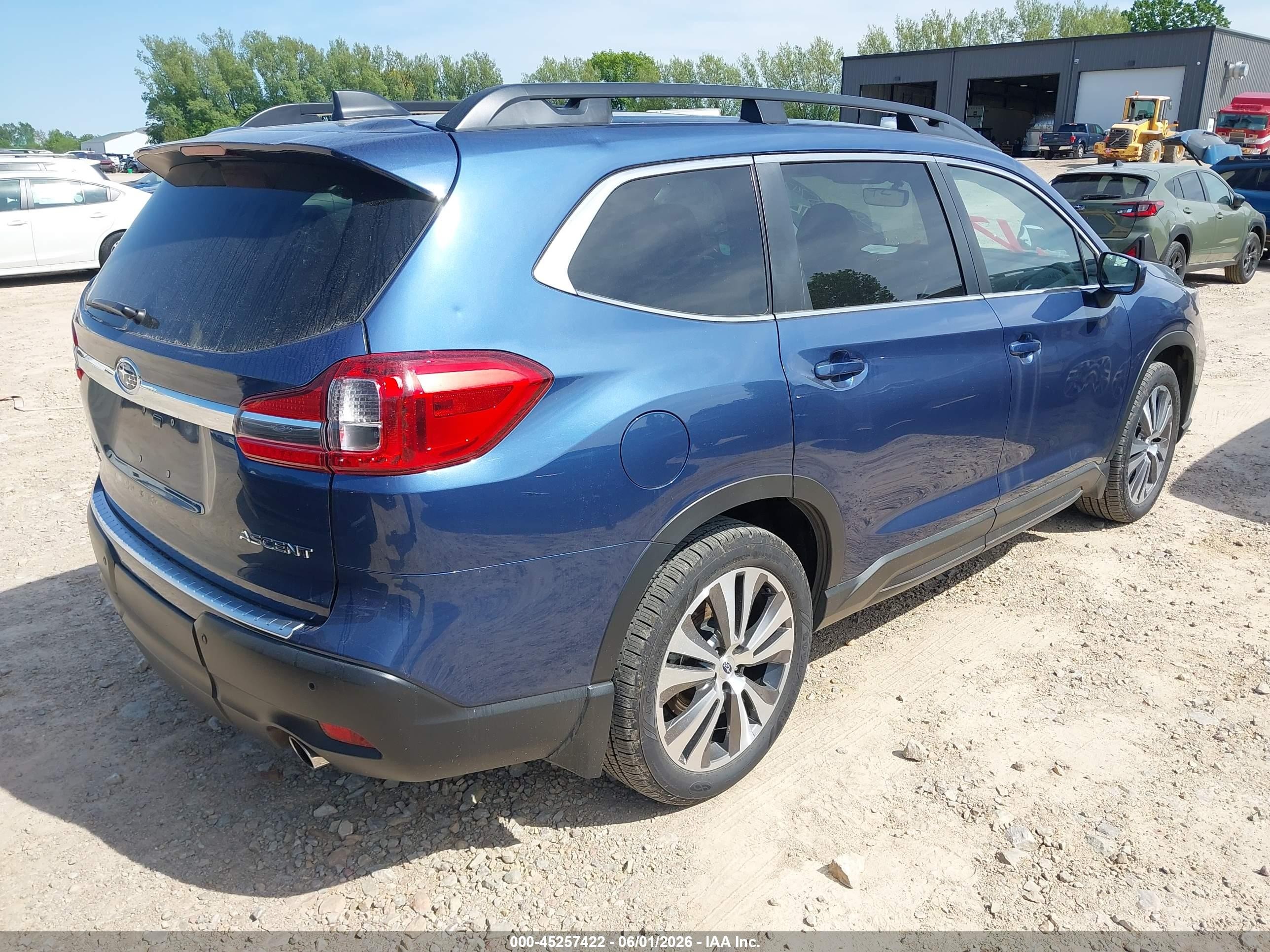 2021 Subaru Ascent Premium Blue vin: 4S4WMAHD1M3452745