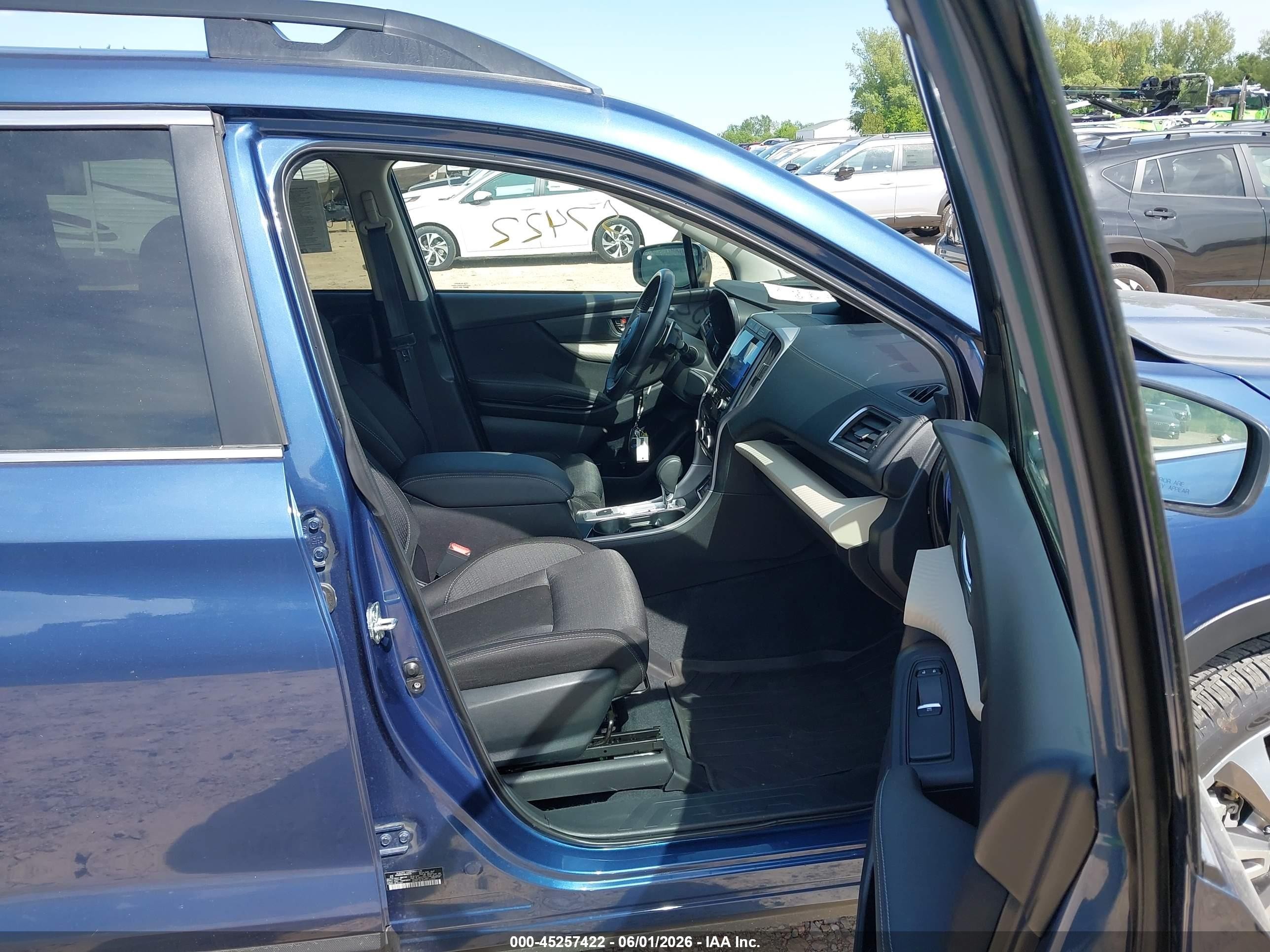 2021 Subaru Ascent Premium Blue vin: 4S4WMAHD1M3452745